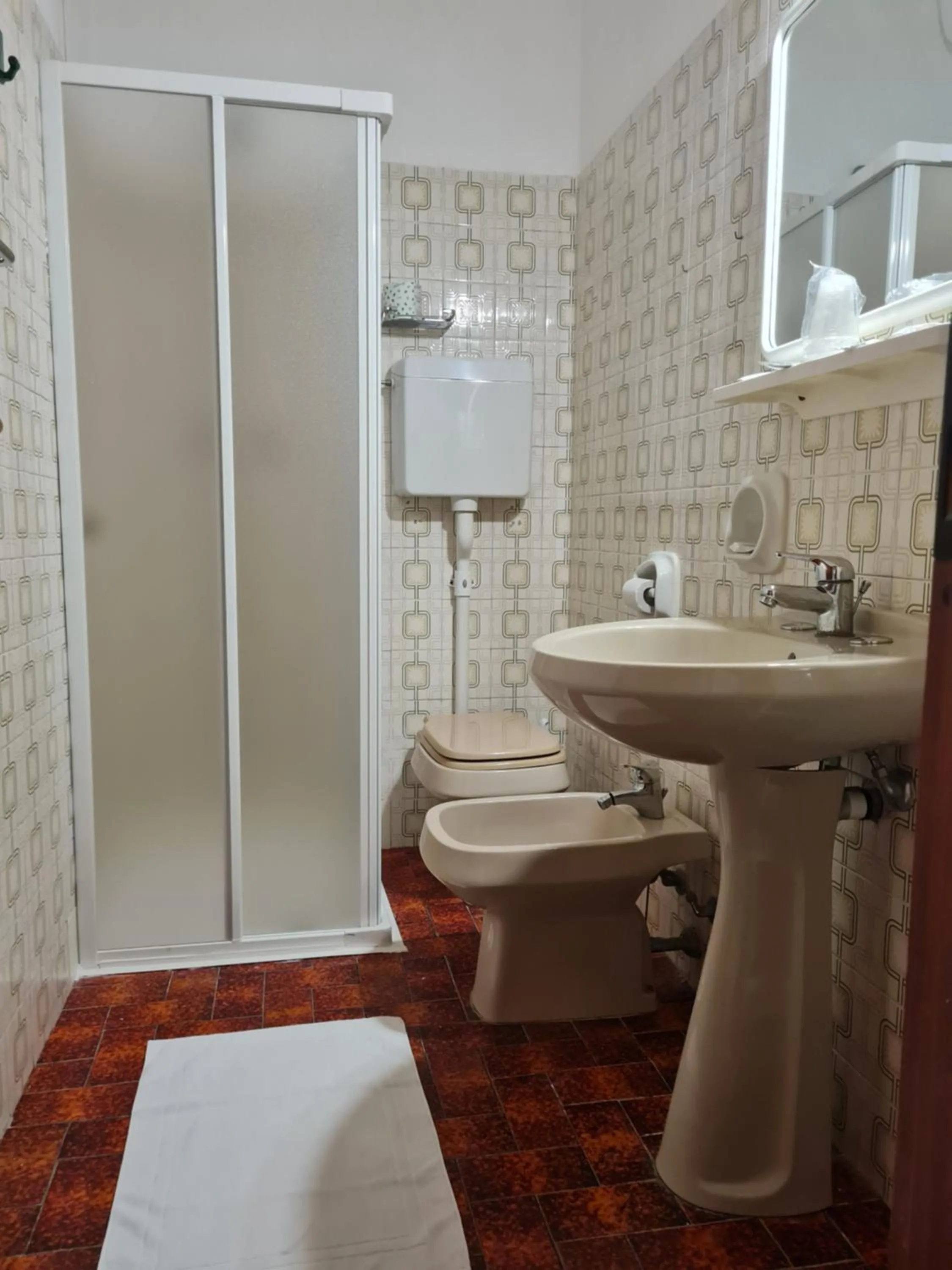 Shower in Albergo Ristorante San Matteo