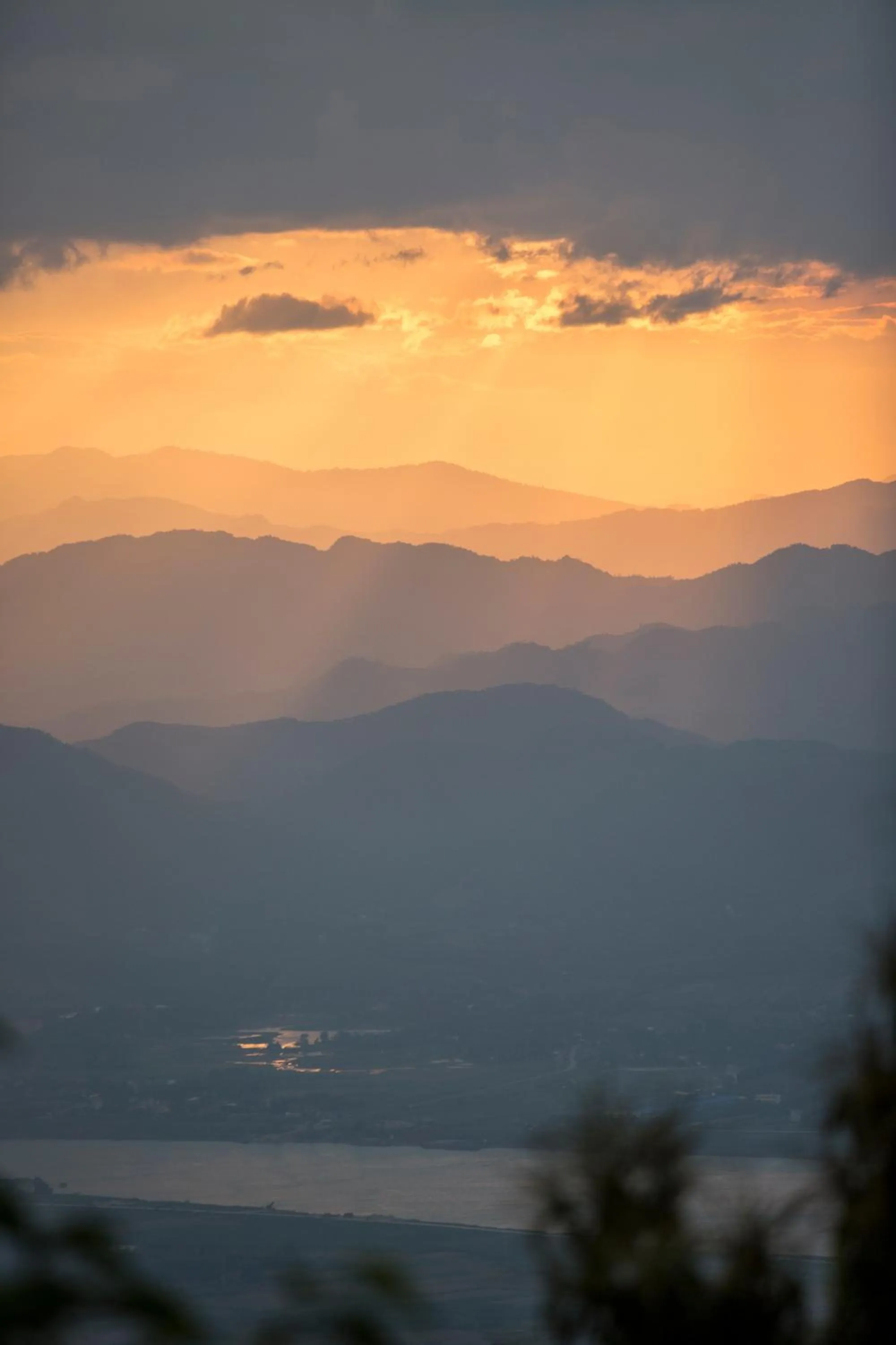 Sunset in Melia Ba Vi Mountain Retreat