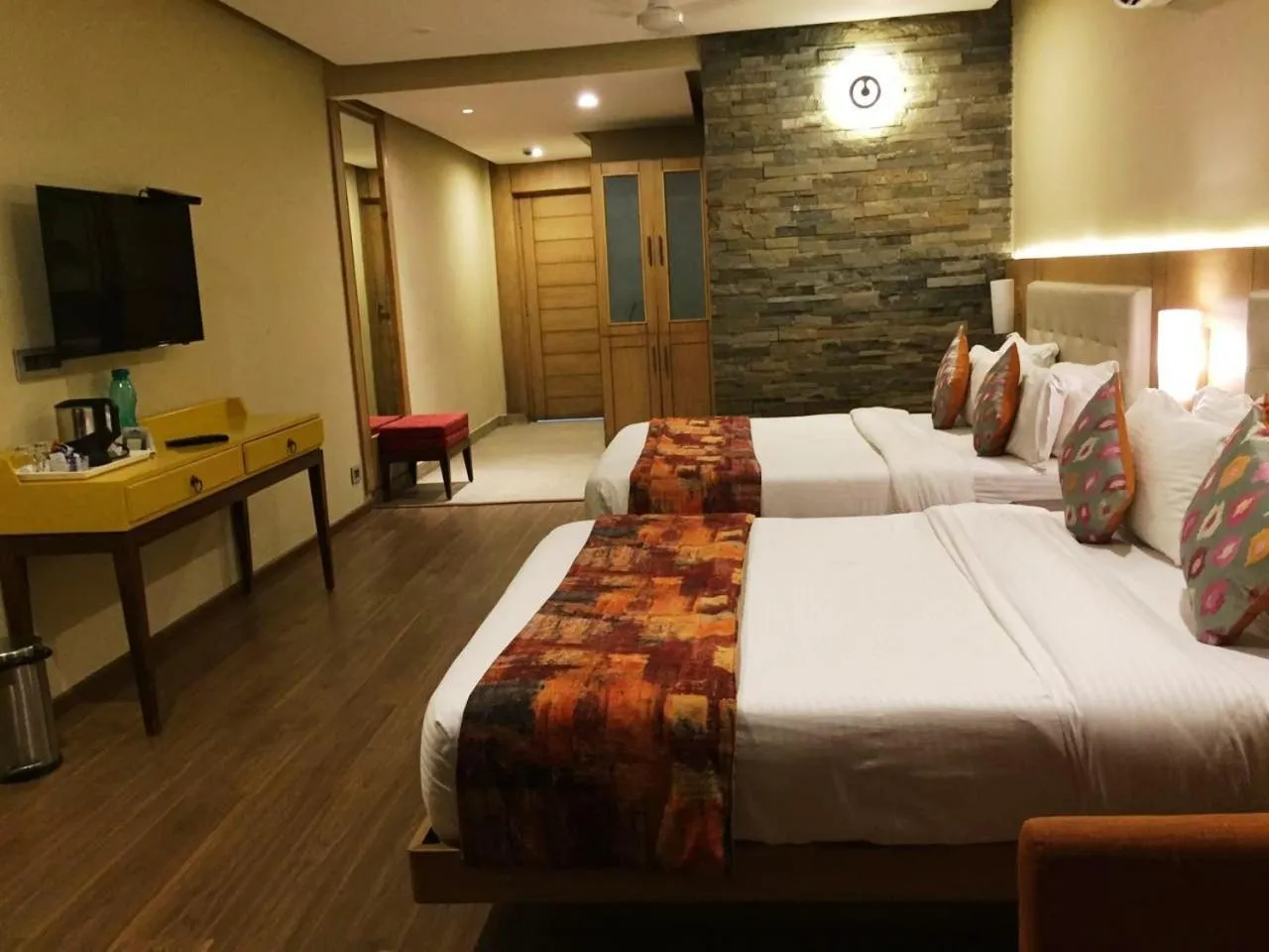 Bedroom, Bed in The Fern Brentwood Resort, Mussoorie, Series by Marriott