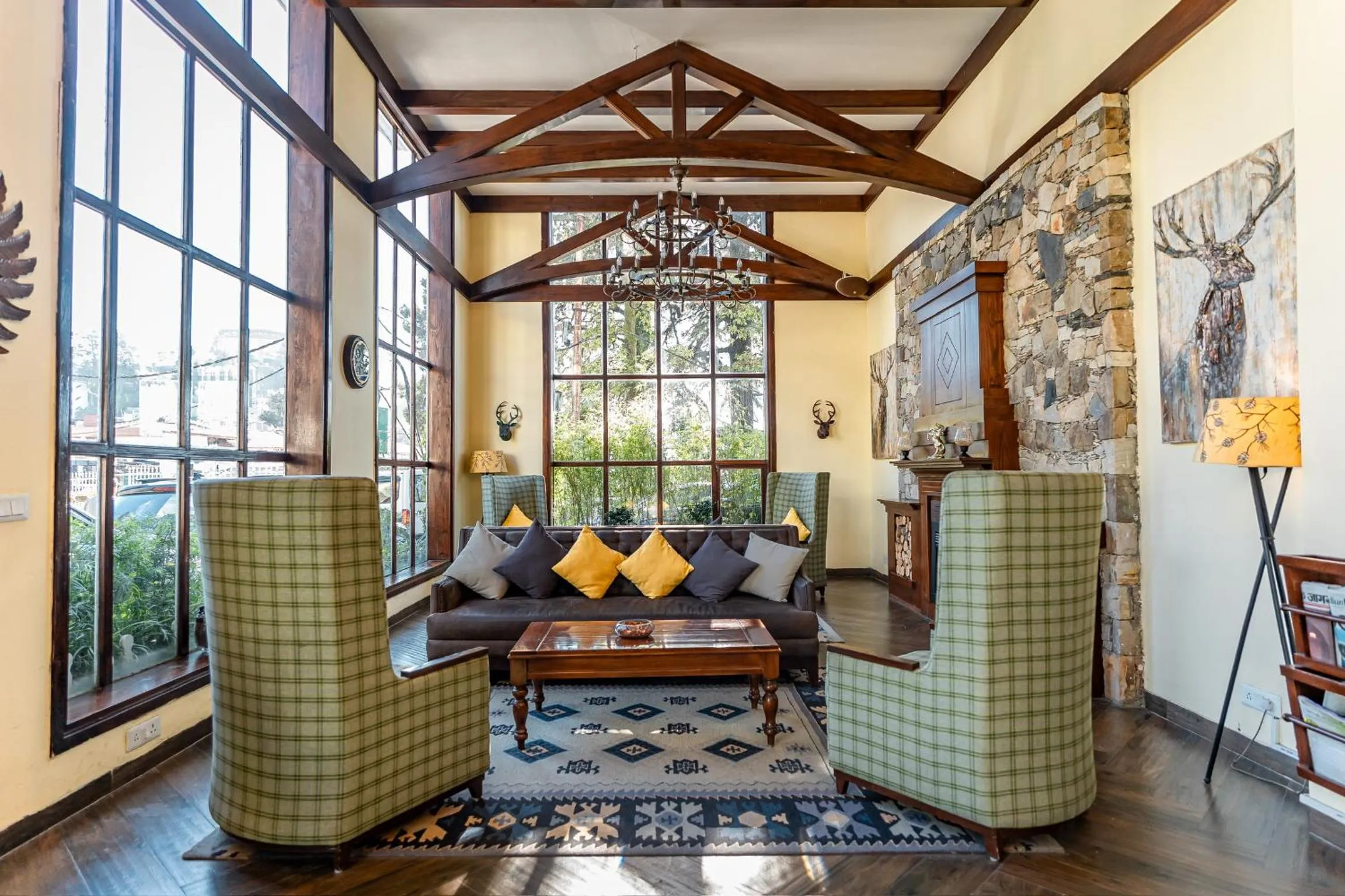 Lobby or reception in The Fern Brentwood Resort, Mussoorie, Series by Marriott