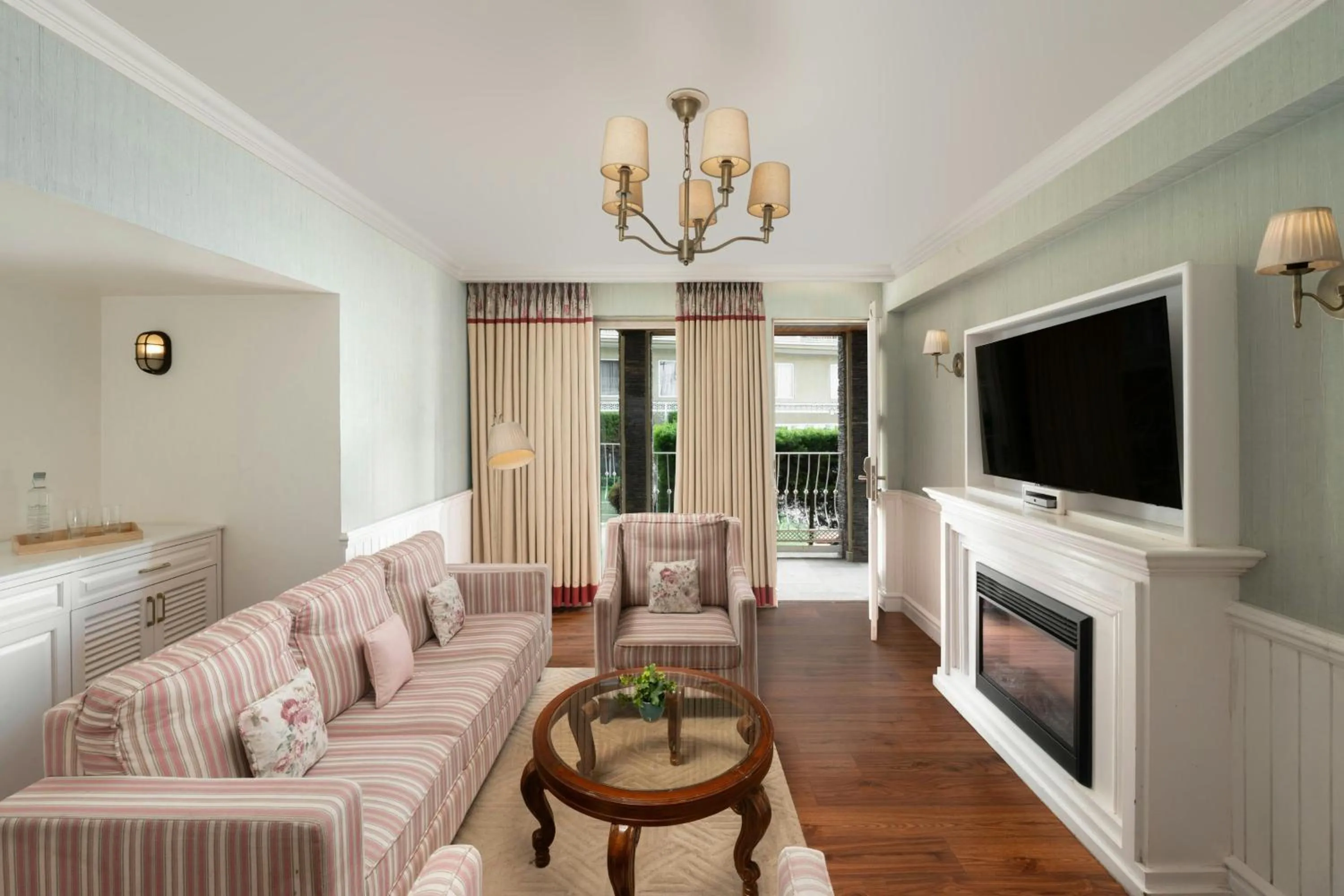Living room in The Fern Brentwood Resort, Mussoorie, Series by Marriott