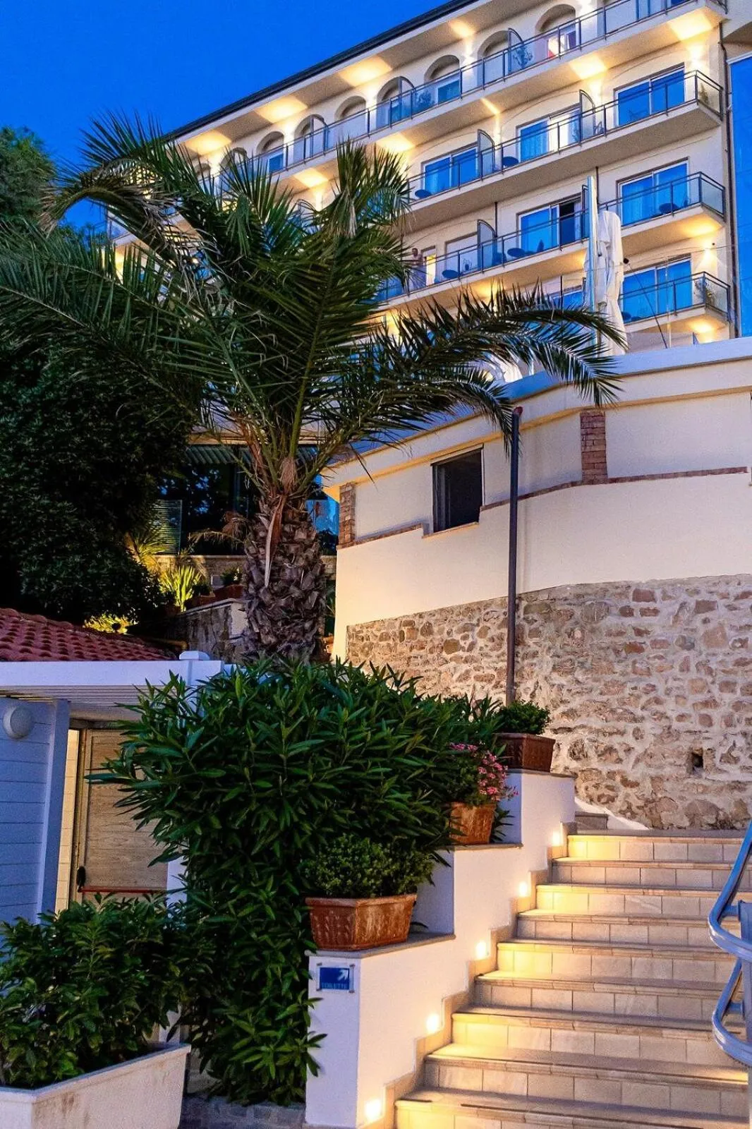 Property building in Grand Hotel Santa Maria