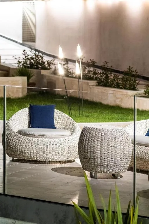 Garden in Grand Hotel Santa Maria