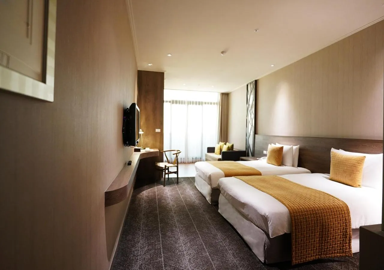 Photo of the whole room, Bed in Chiayi Maison de Chine Hotel