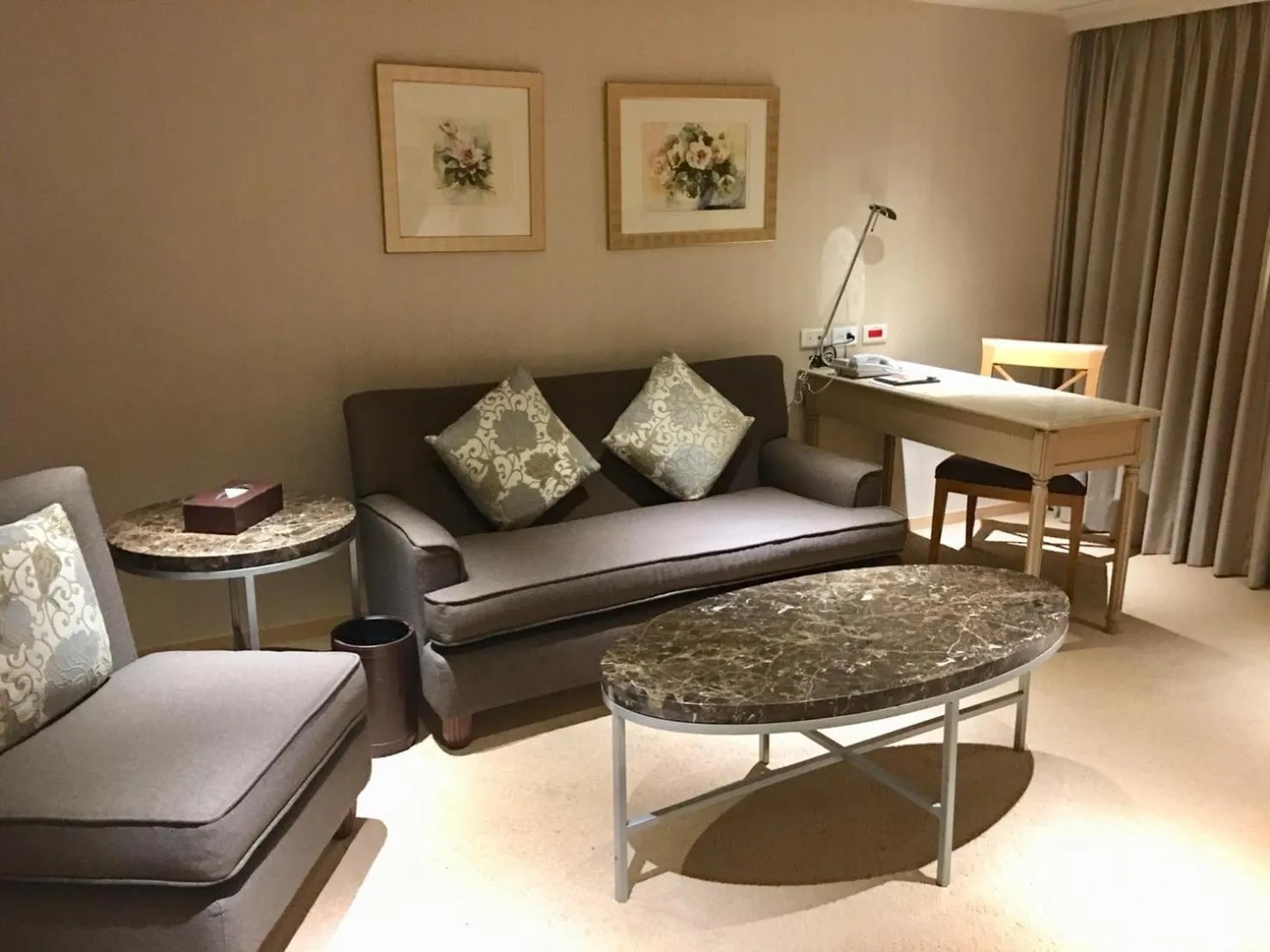 Living room in Chiayi Maison de Chine Hotel