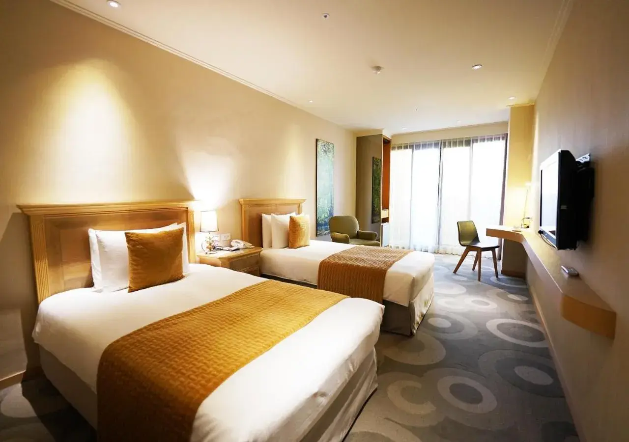 Classic Twin Room in Chiayi Maison de Chine Hotel Classic Twin Room in Chiayi Maison de Chine Hotel