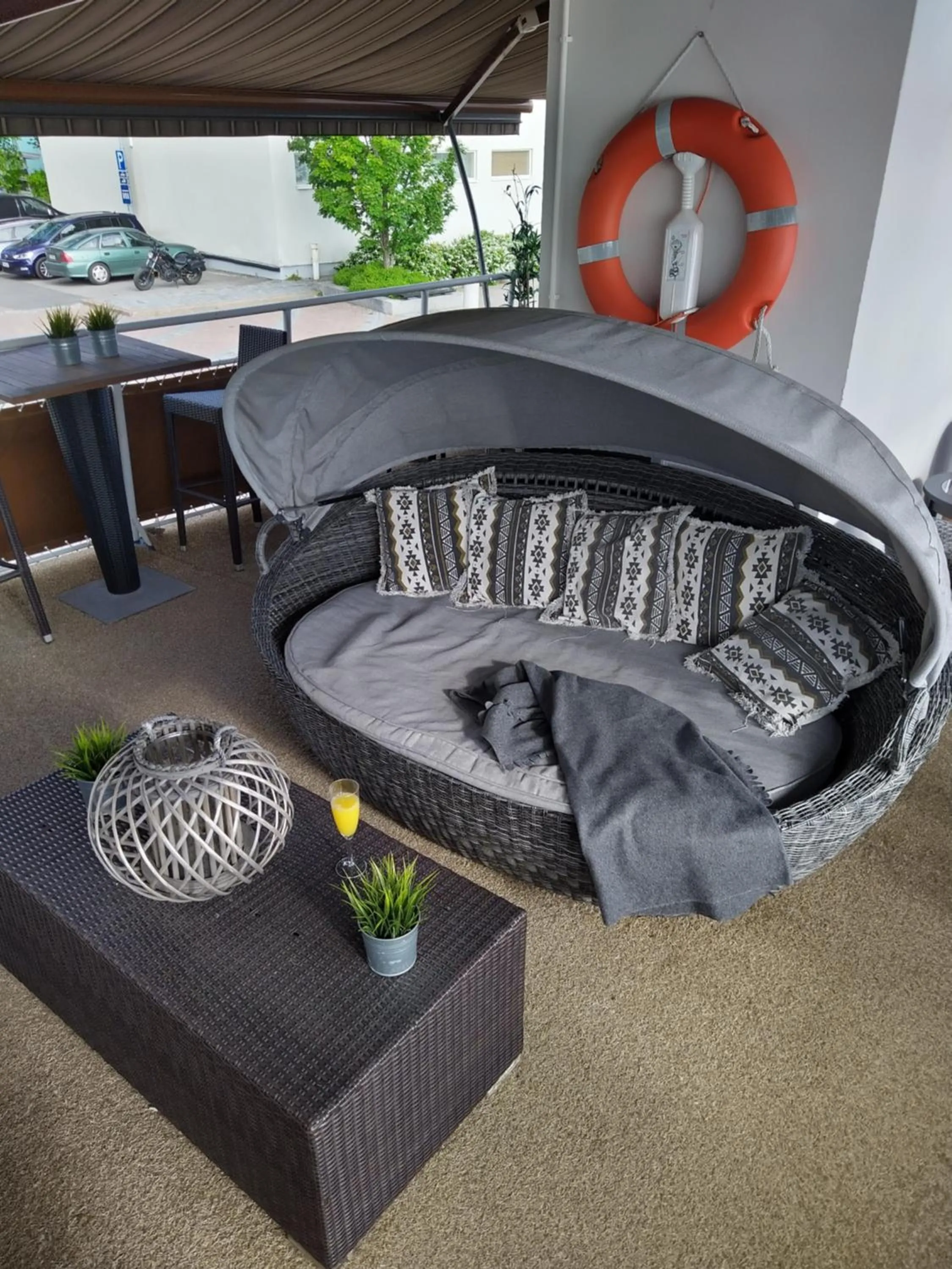 Patio in Hotellilaiva Wuoksi