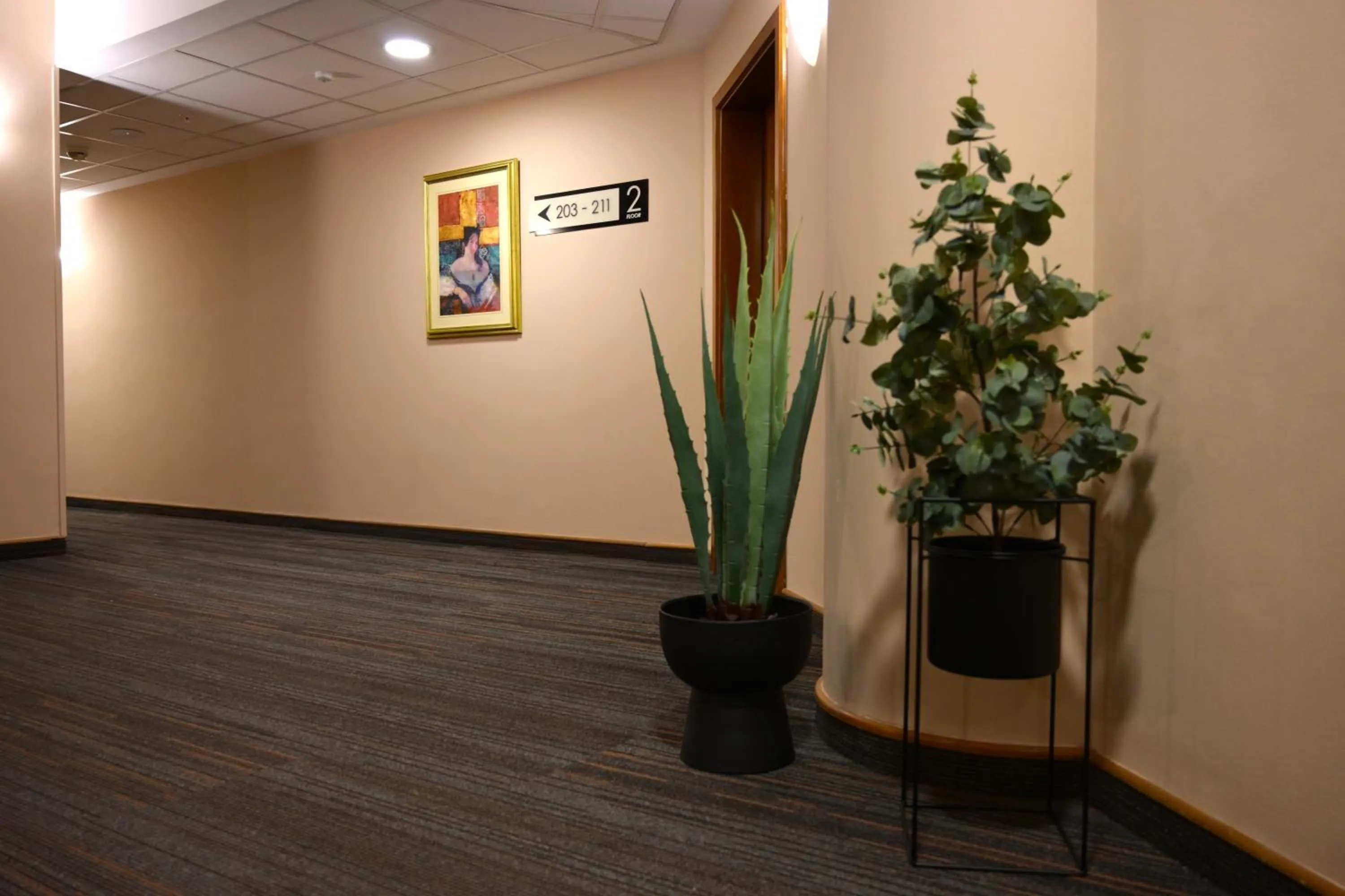 Decorative detail in Hotel Karpos