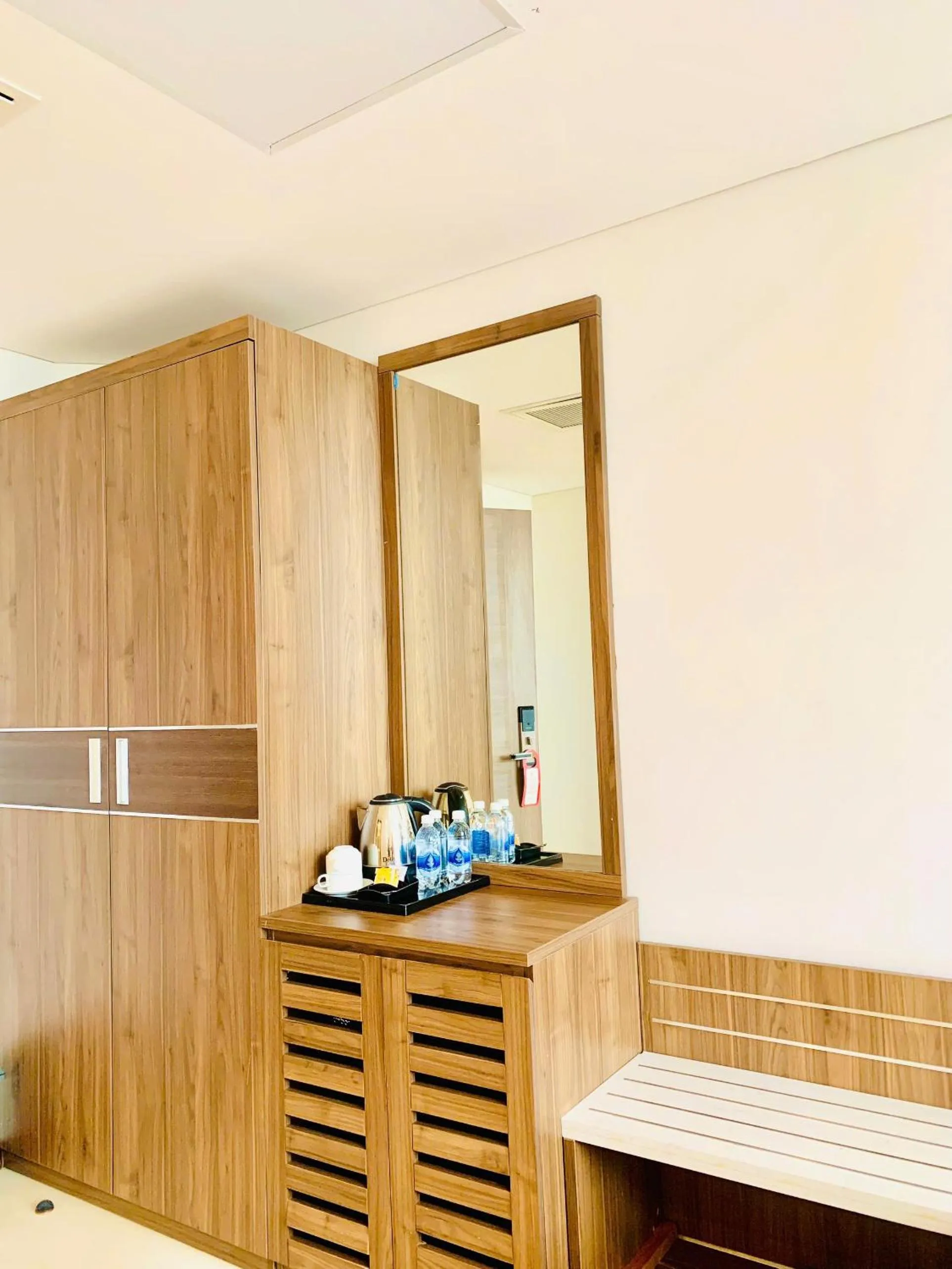 Kitchen or kitchenette in Lenid Ocean View Hotel