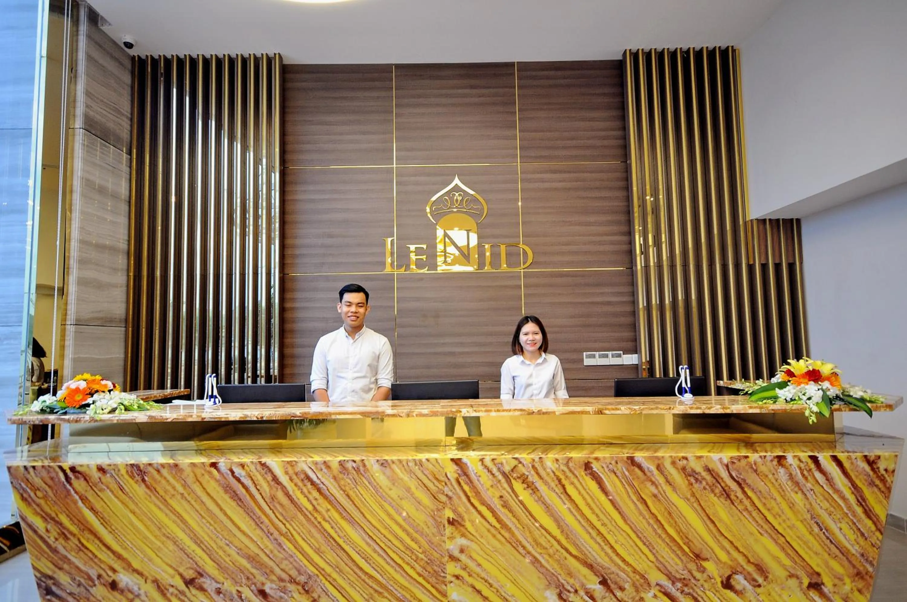 Lobby or reception in Lenid Ocean View Hotel