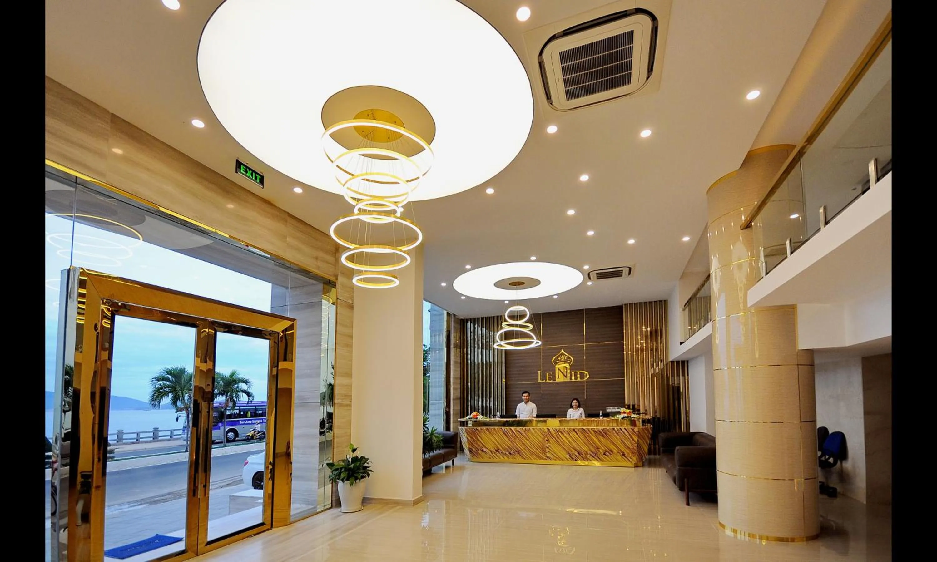 Lobby or reception in Lenid Ocean View Hotel