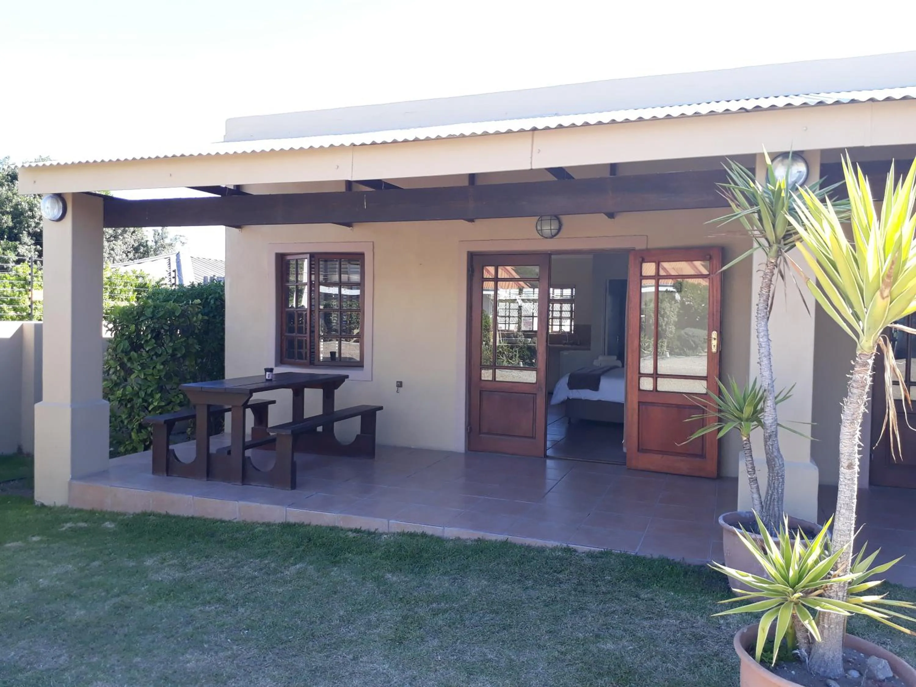 Balcony/Terrace in Tourist Lodge Gansbaai