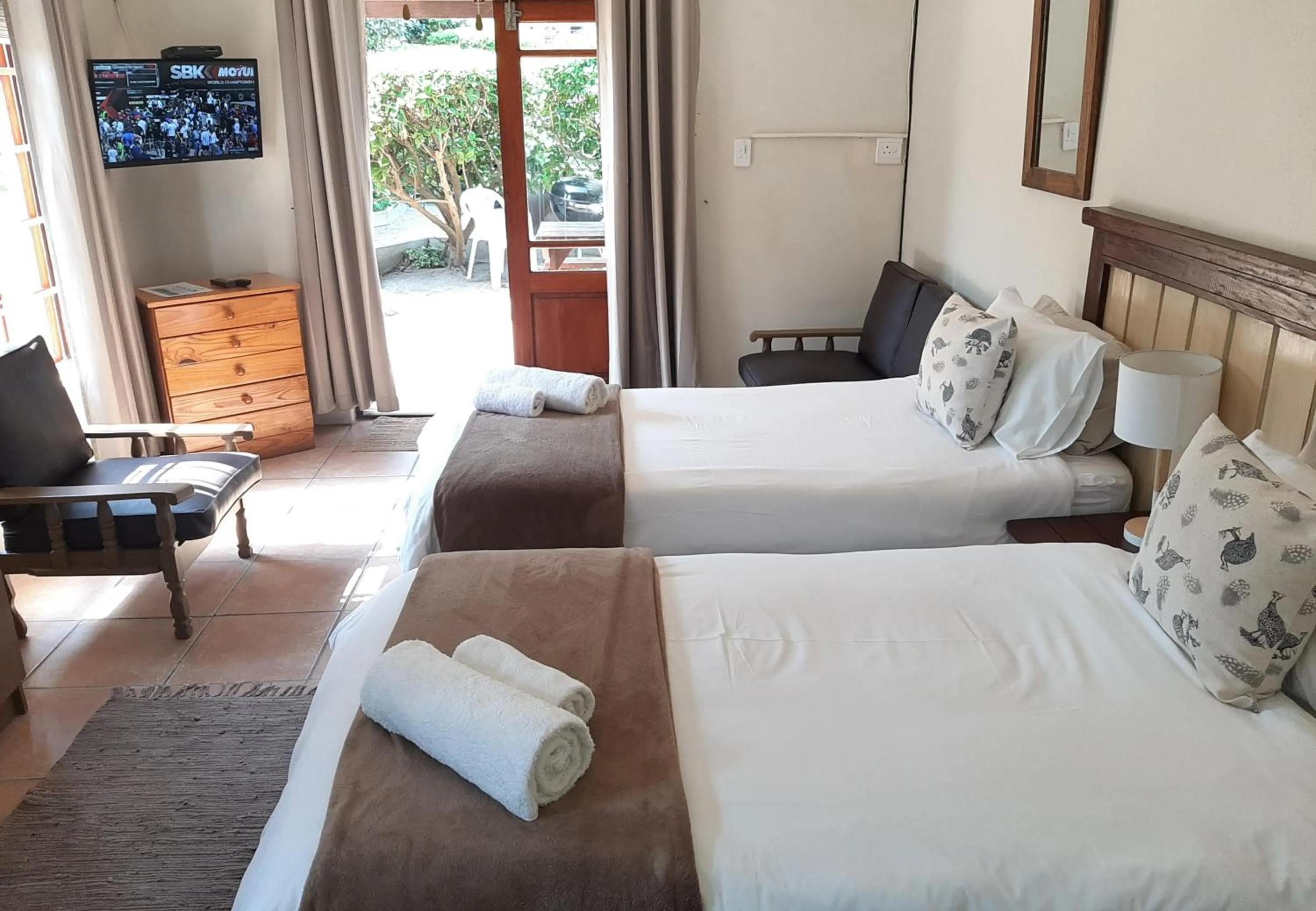 Bed in Tourist Lodge Gansbaai