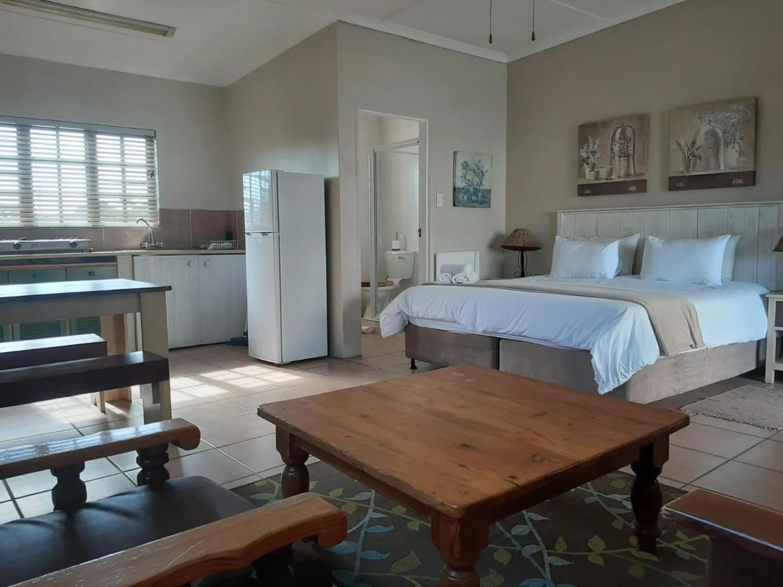 Bed in Tourist Lodge Gansbaai