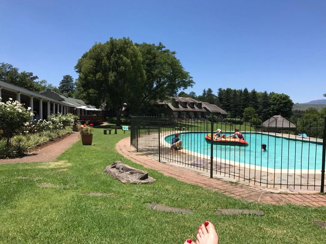 Swimming pool in The Nest Drakensberg Mountain Resort Hotel