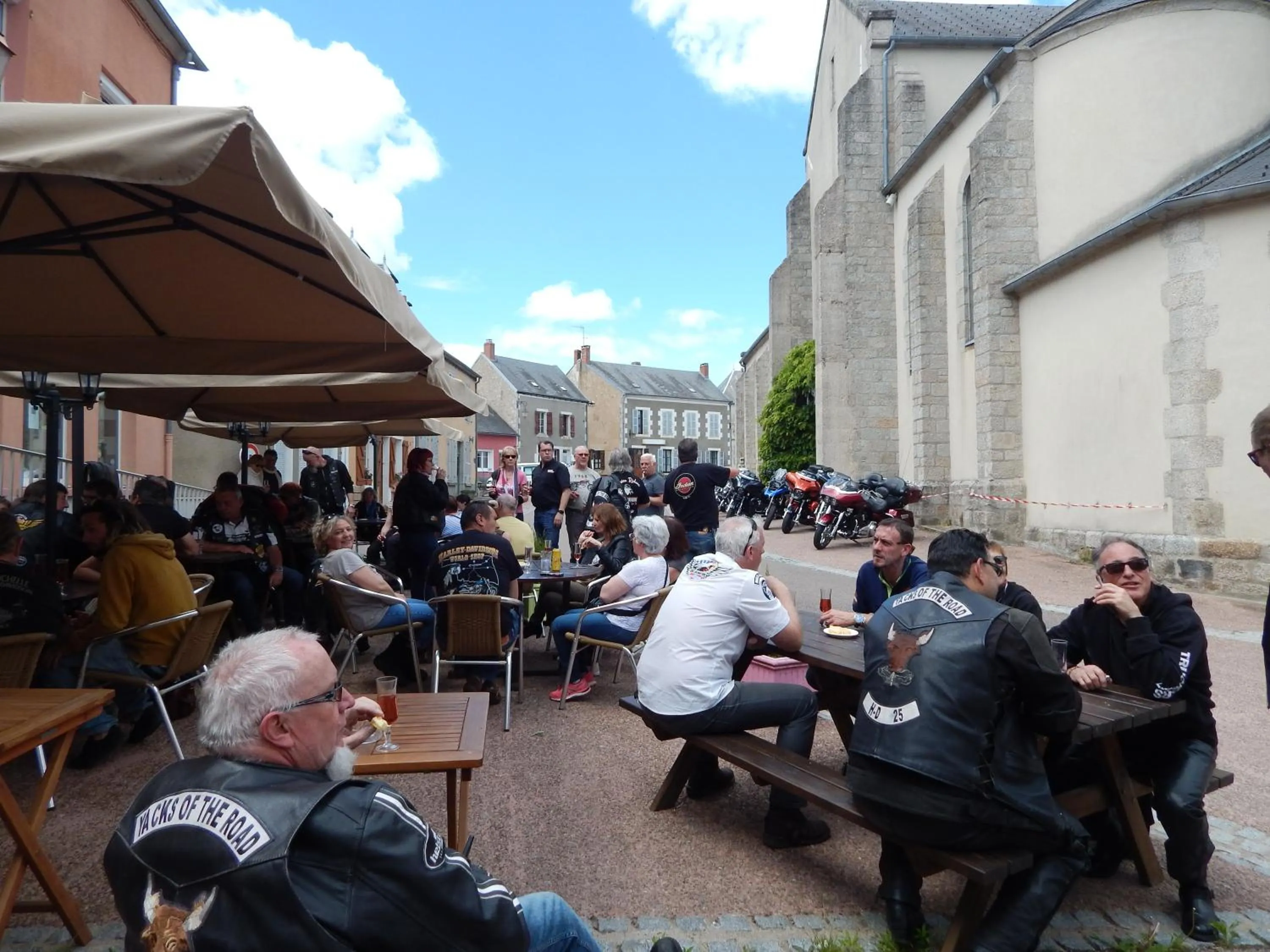 Patio in Le Lion D'or