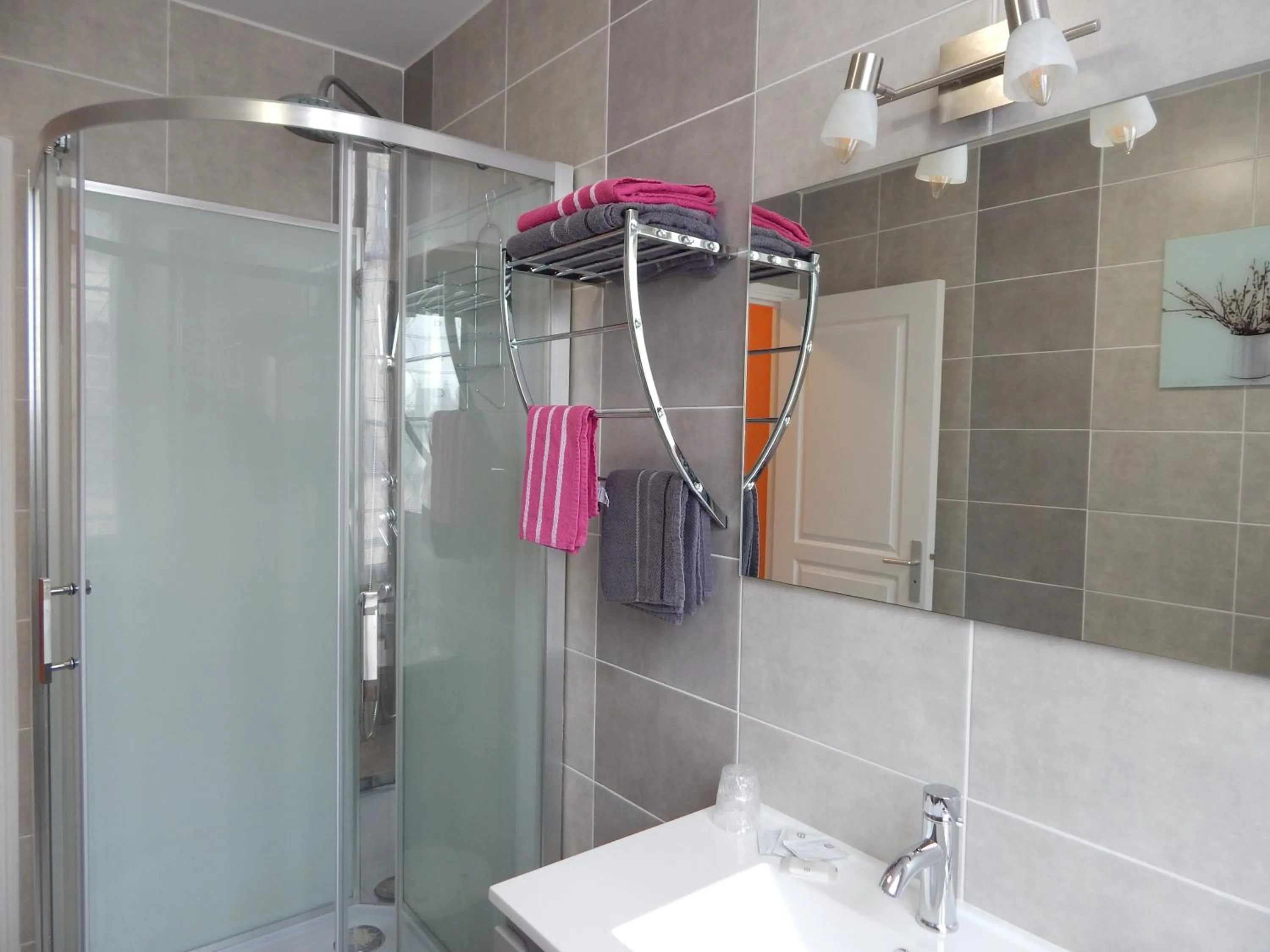 Shower in Le Lion D'or