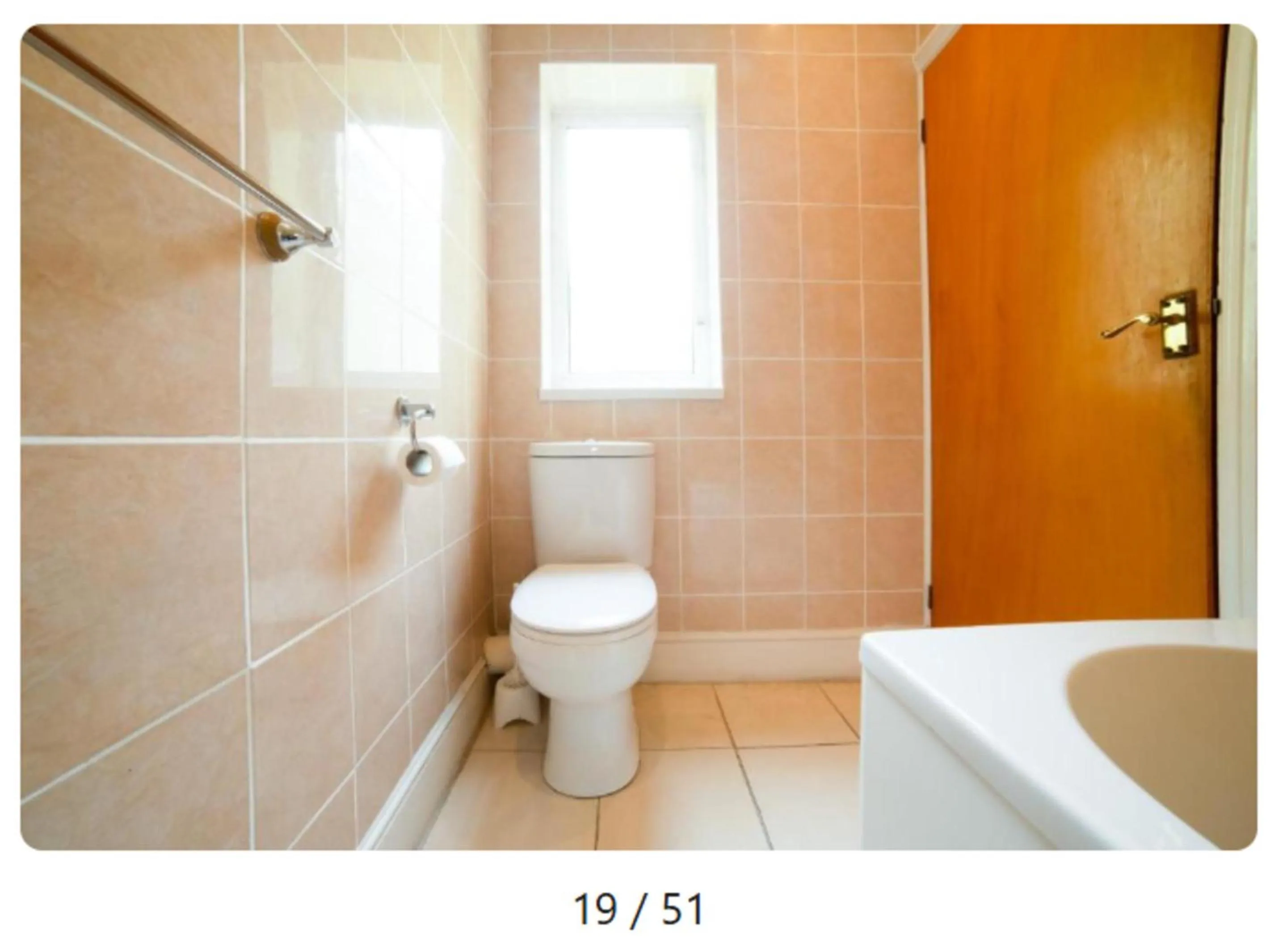 Bathroom in OYO Eagle House Hotel, St Leonards Hastings