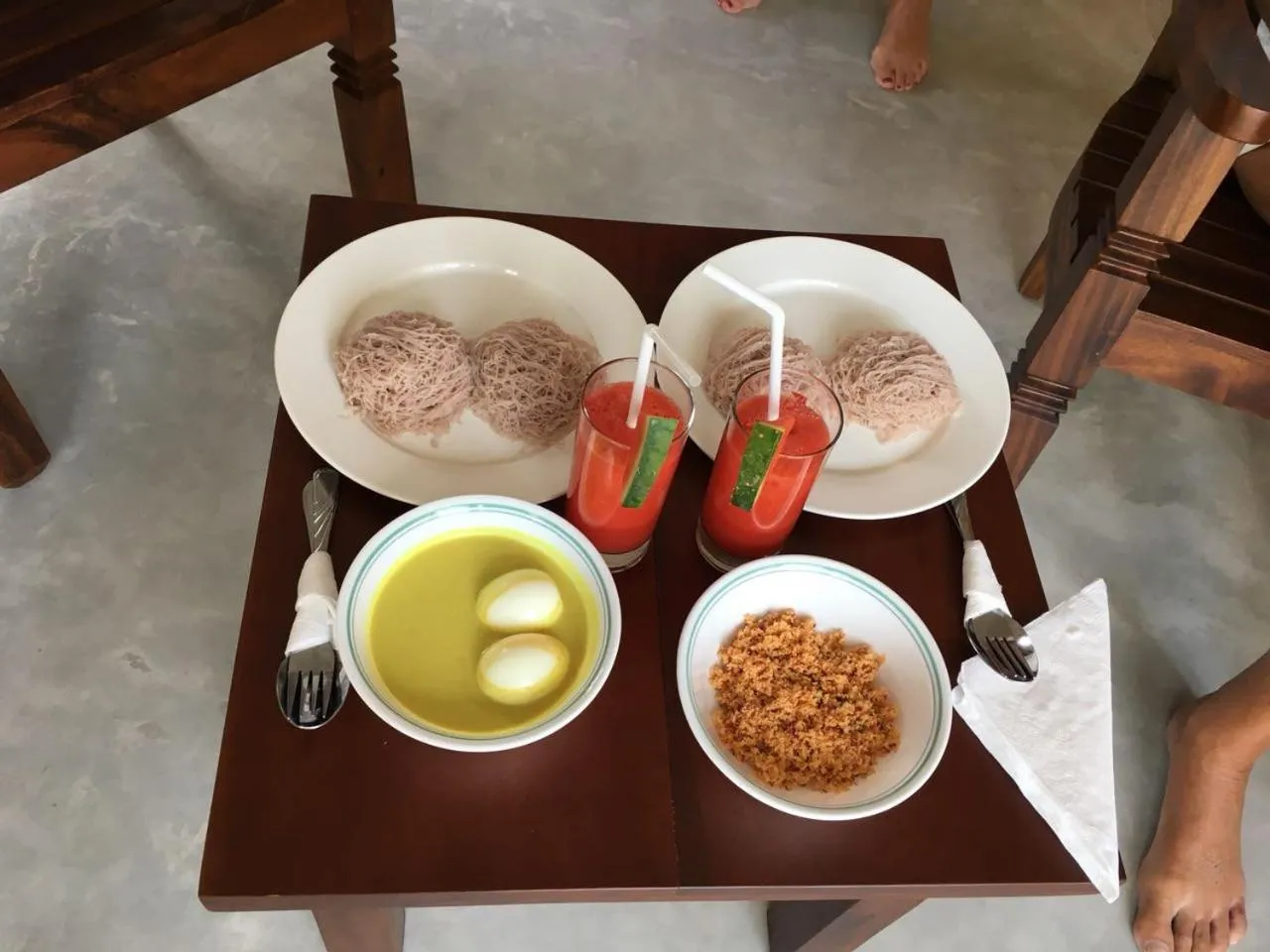 Breakfast in Villa Marina