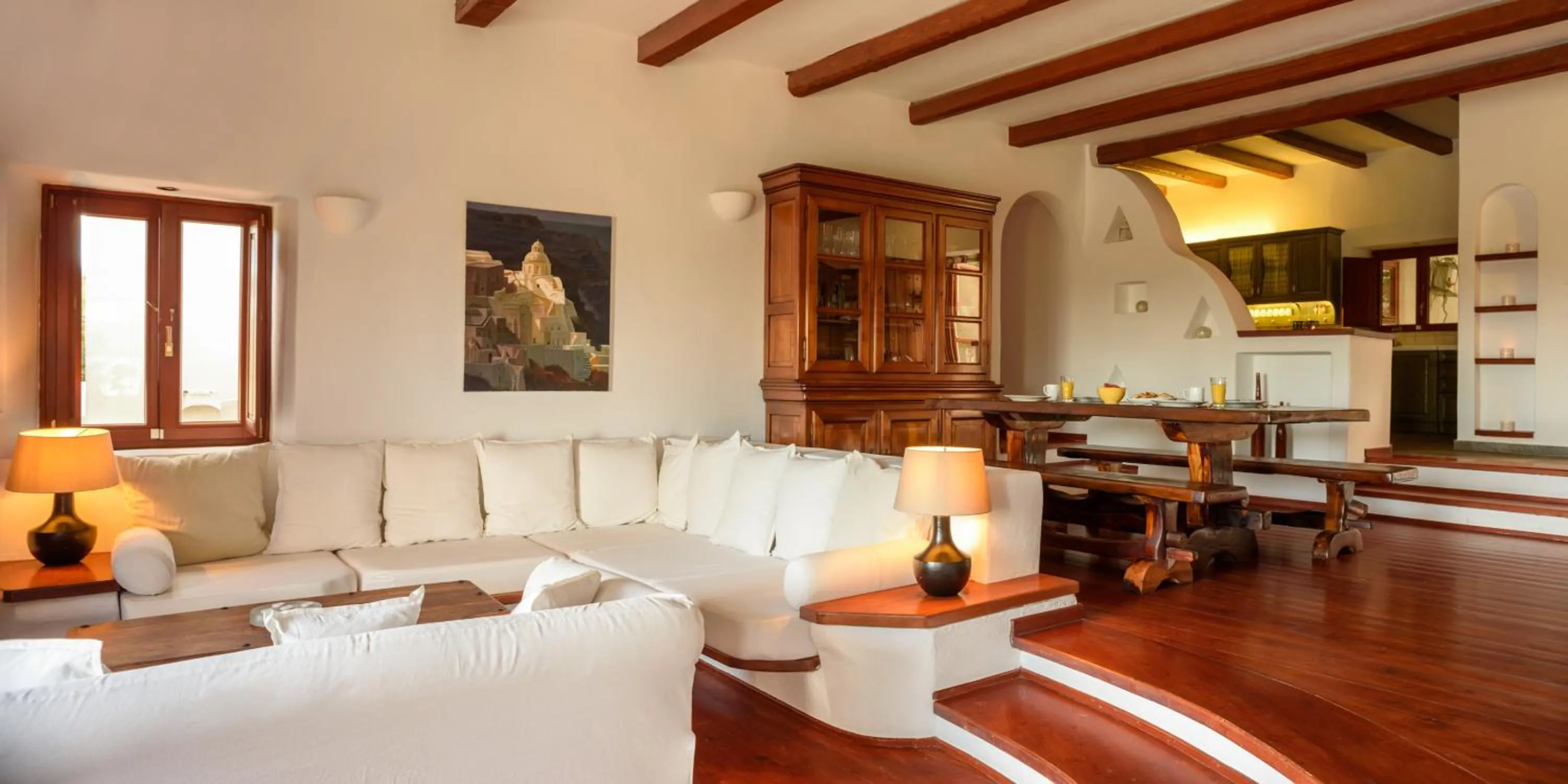 Living room in Aquaria Villa