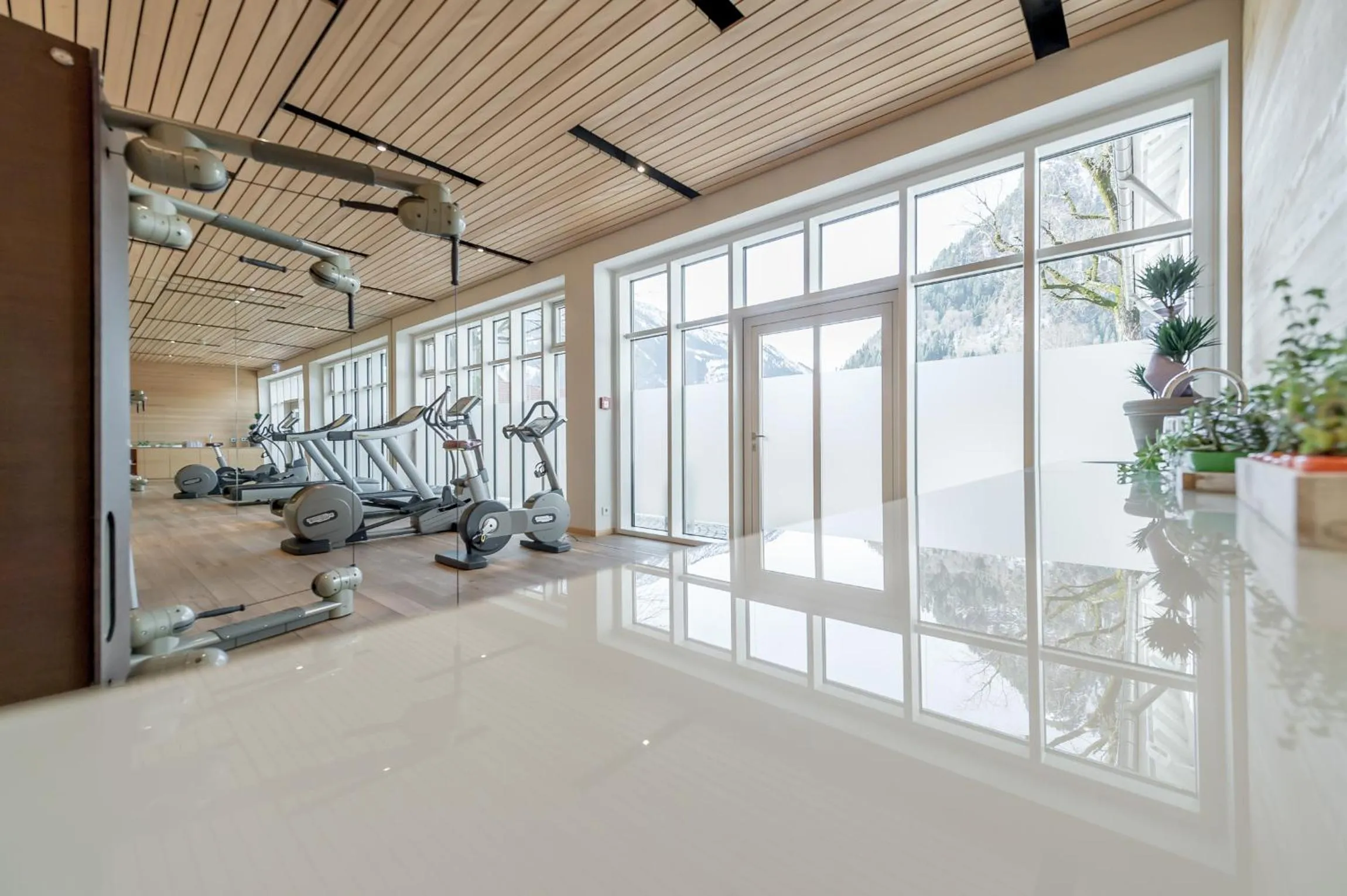 Fitness centre/facilities in Alpenhotel Krone