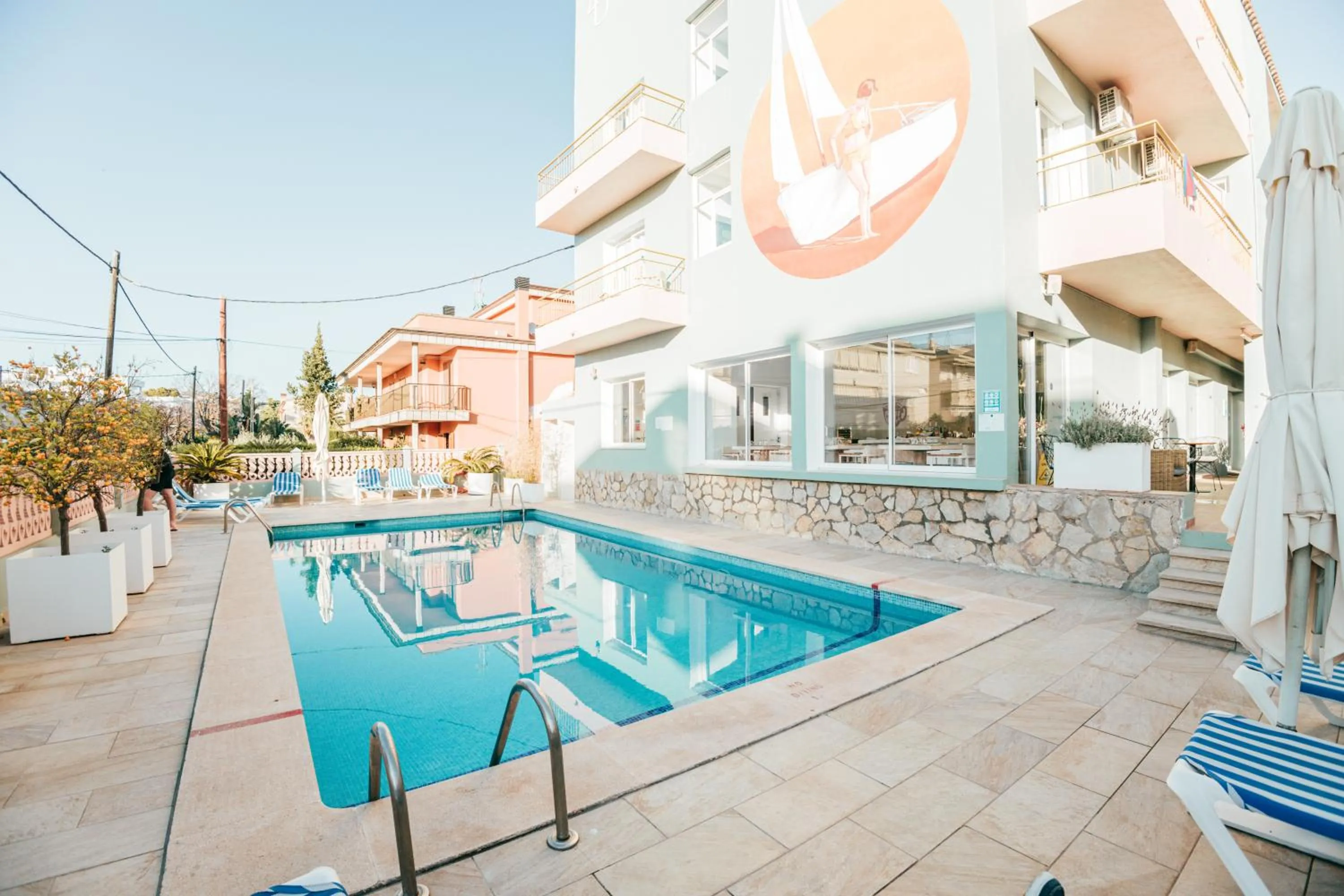 Swimming pool in 4U Miranda - Adults Only