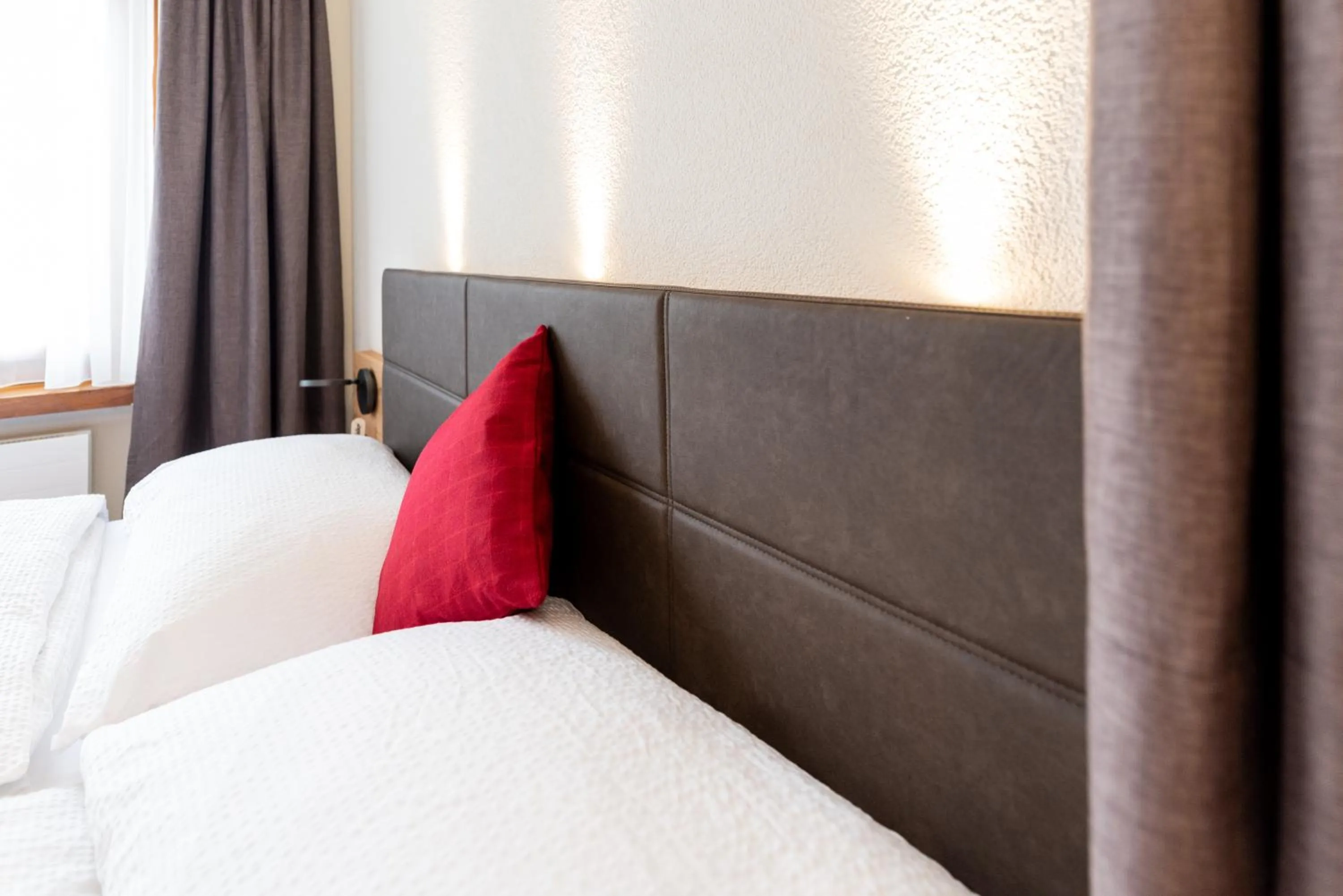 Bed in Hotel Restaurant Silbersand