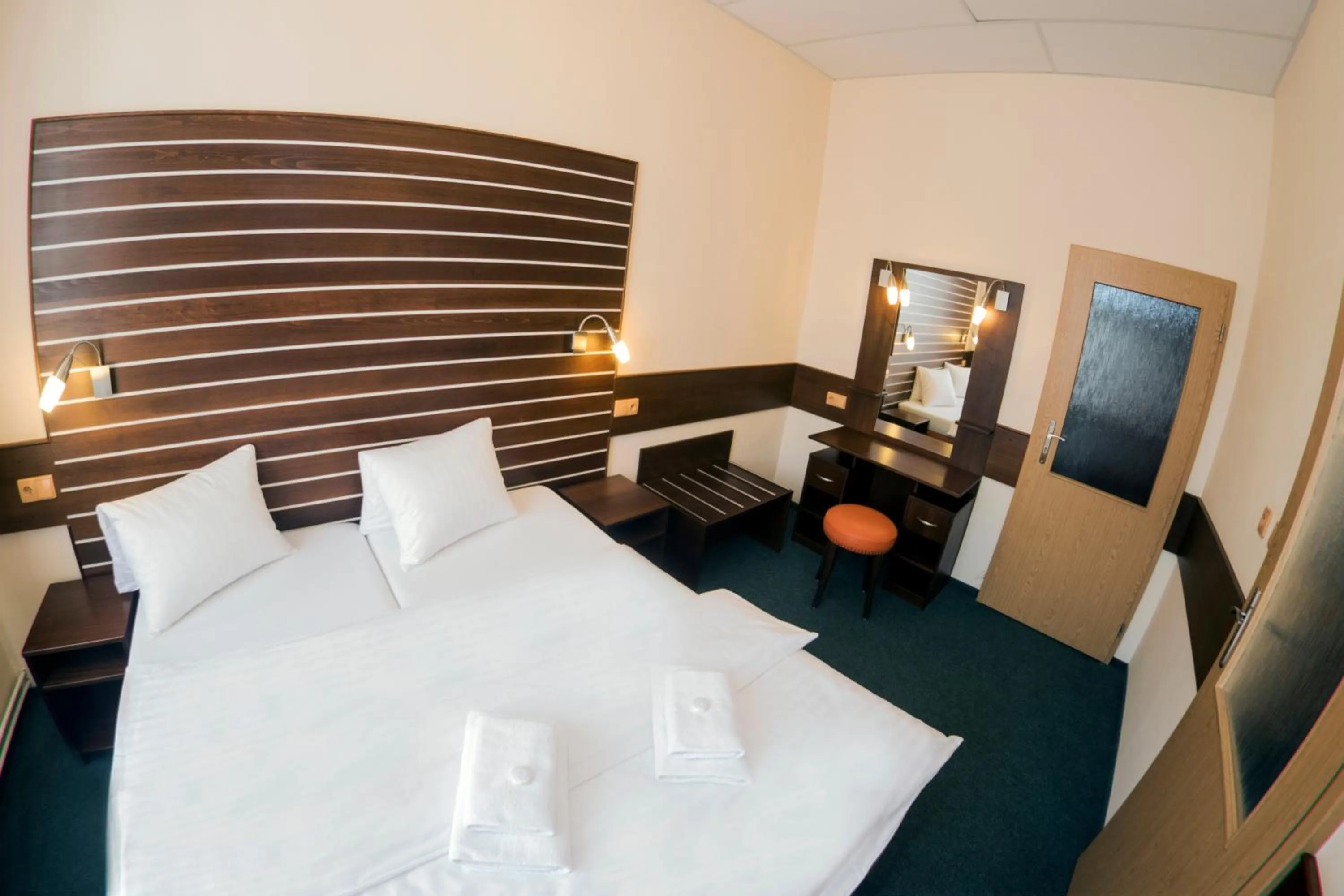 Photo of the whole room, Bed in Hotel Karel IV.