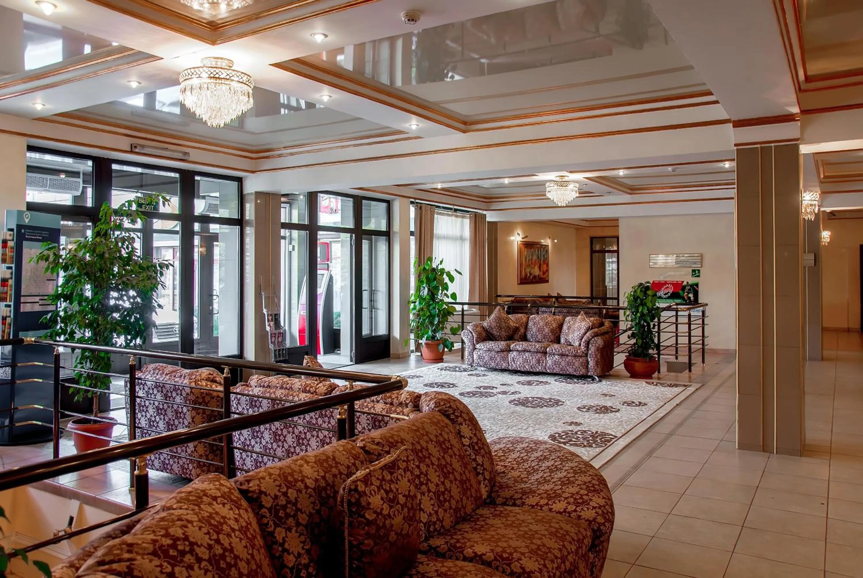 Lobby or reception in Astana International Hotel