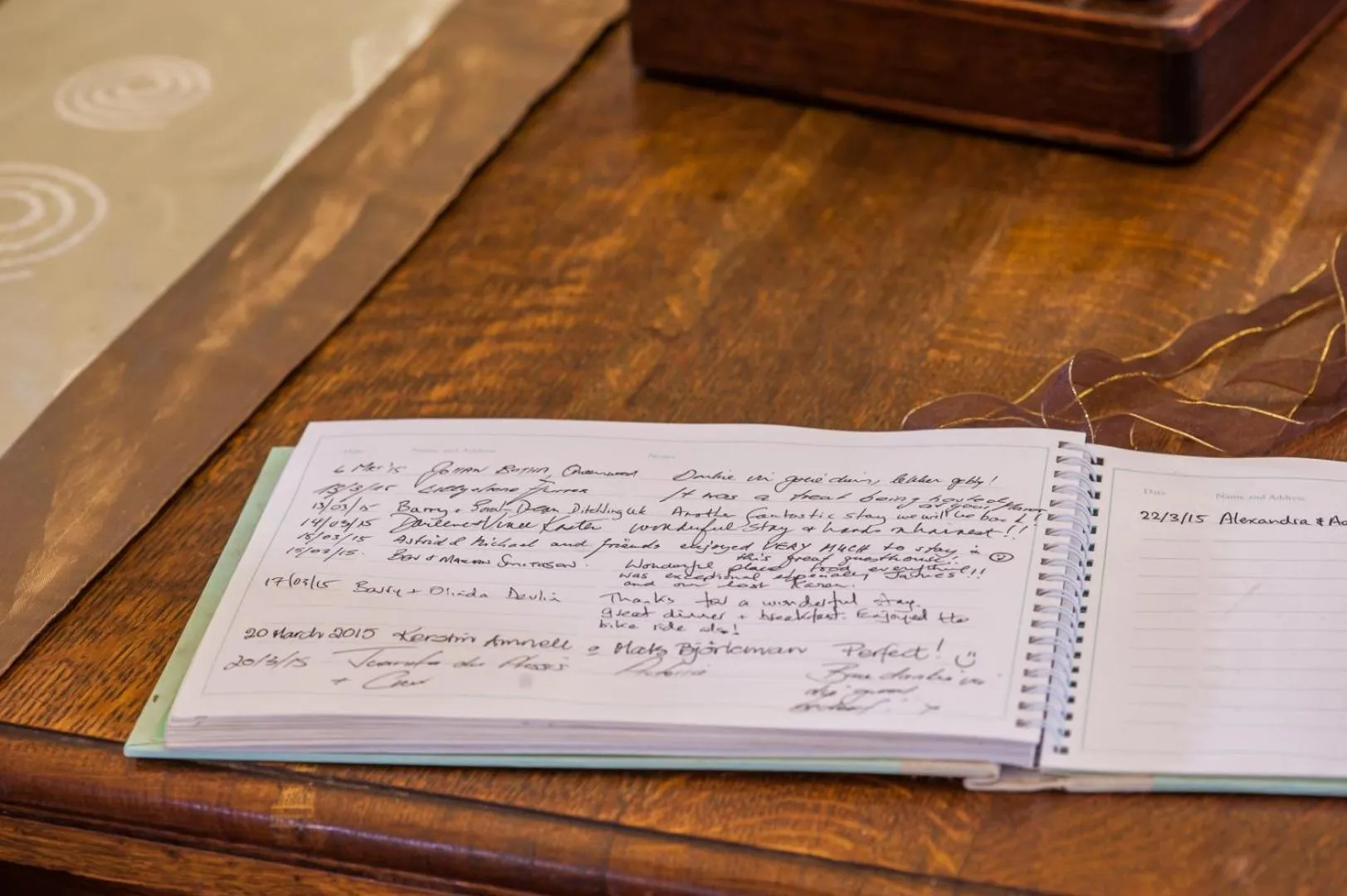 Text overlay in Excelsior Manor Guesthouse