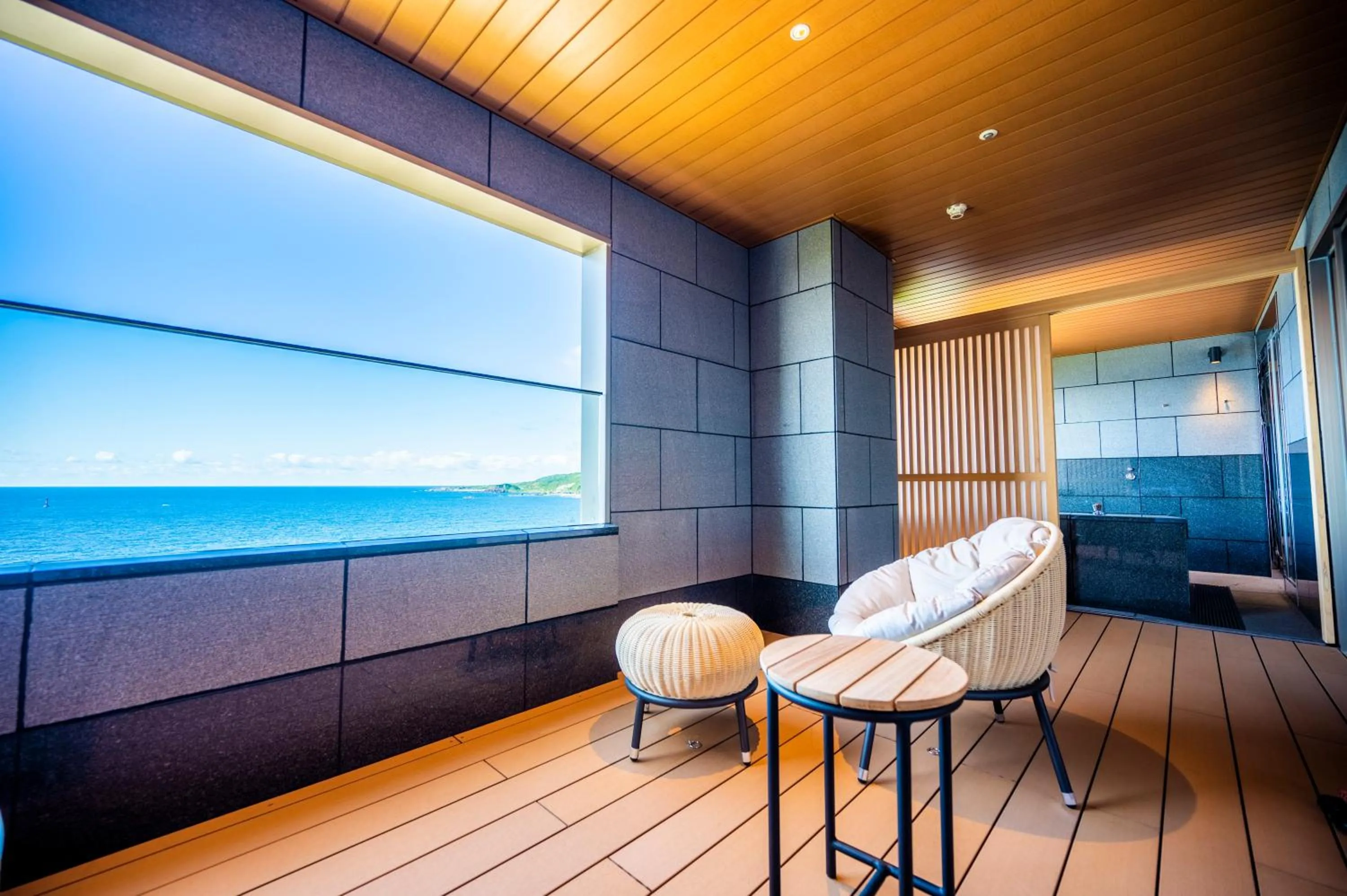 Balcony/Terrace in Hotel Oosado