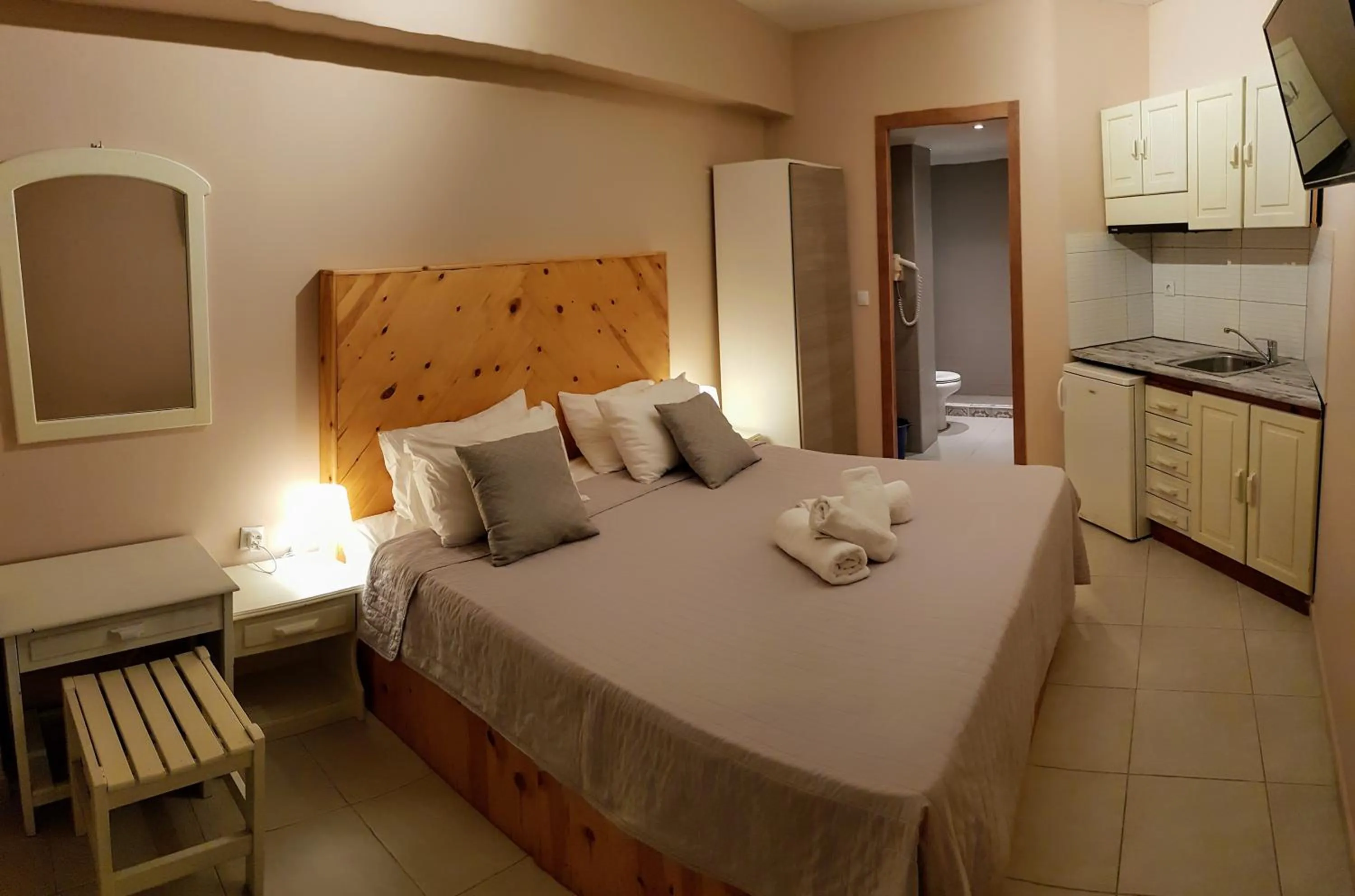 Bedroom in Anemos Hotel