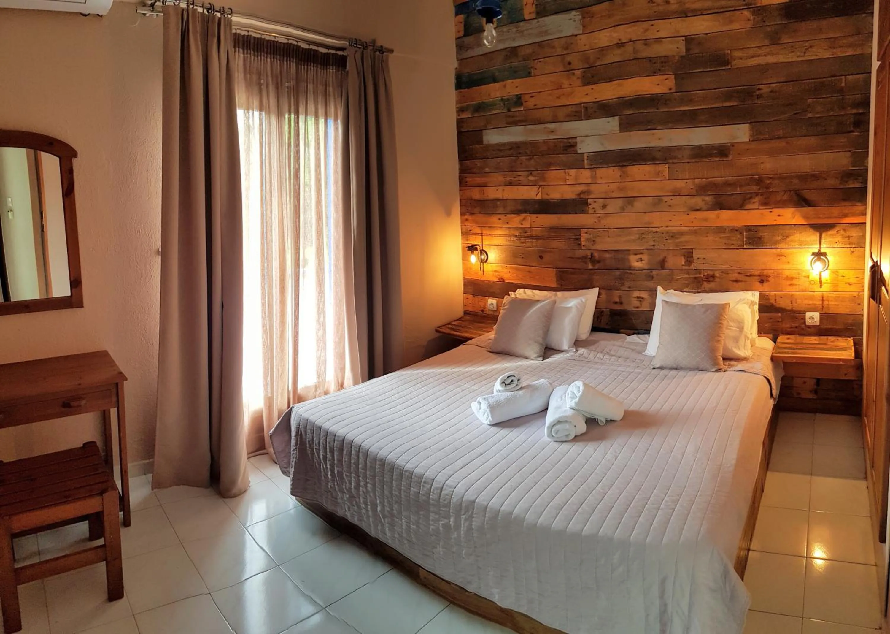 Bedroom in Anemos Hotel