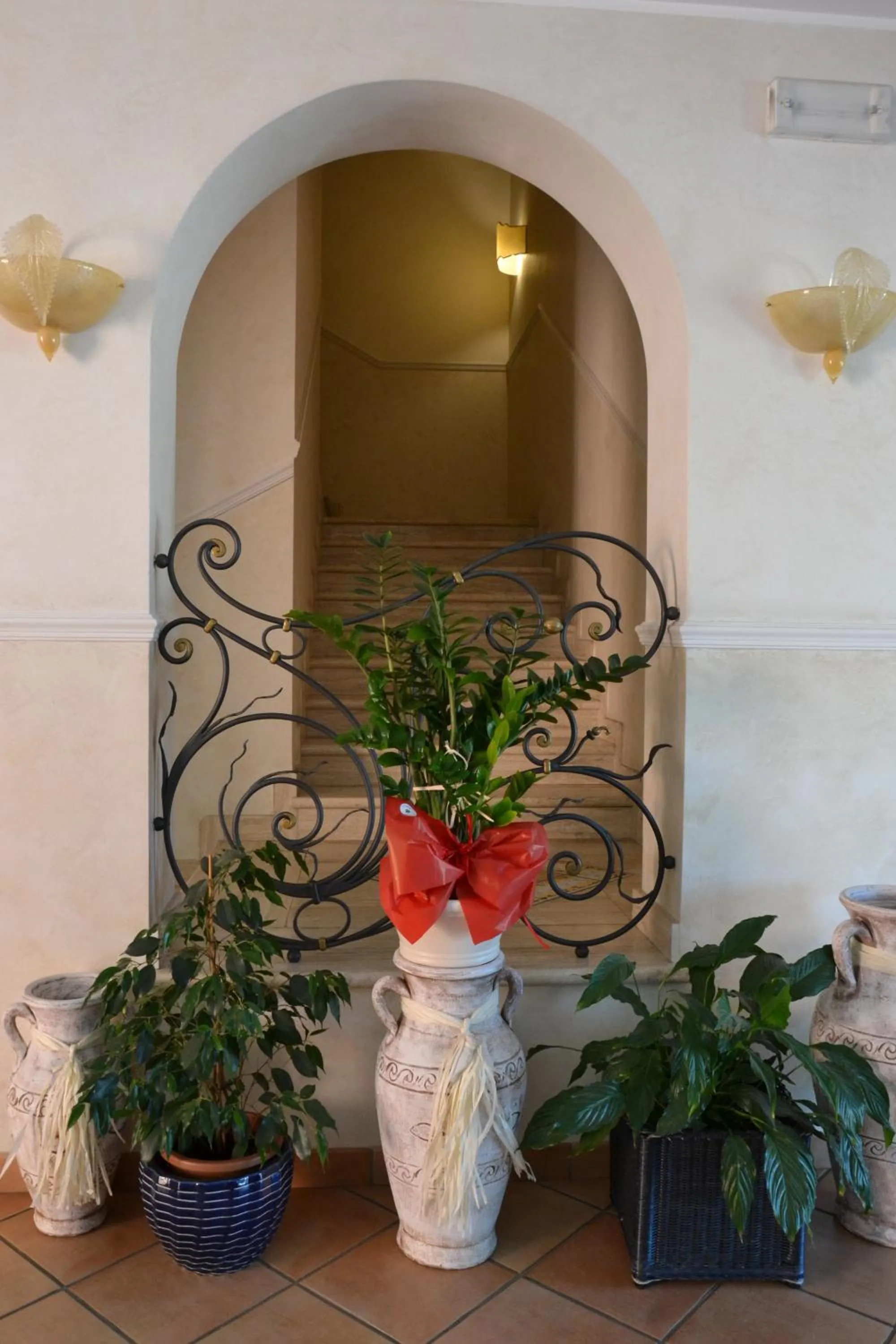 Decorative detail in Villa Luigi Hotel & Restaurant Nuova gestione