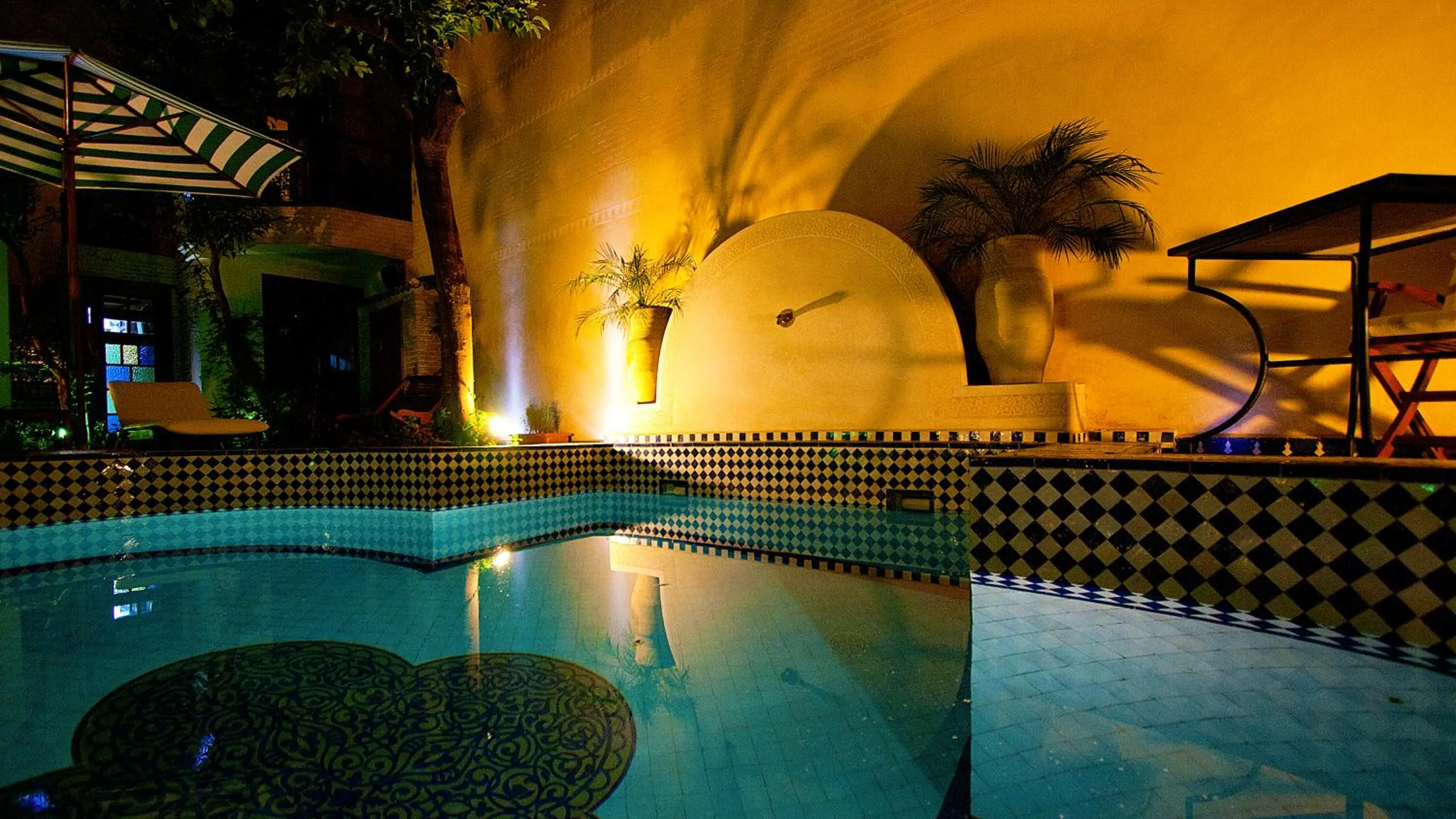 Pool view in Ryad Salama