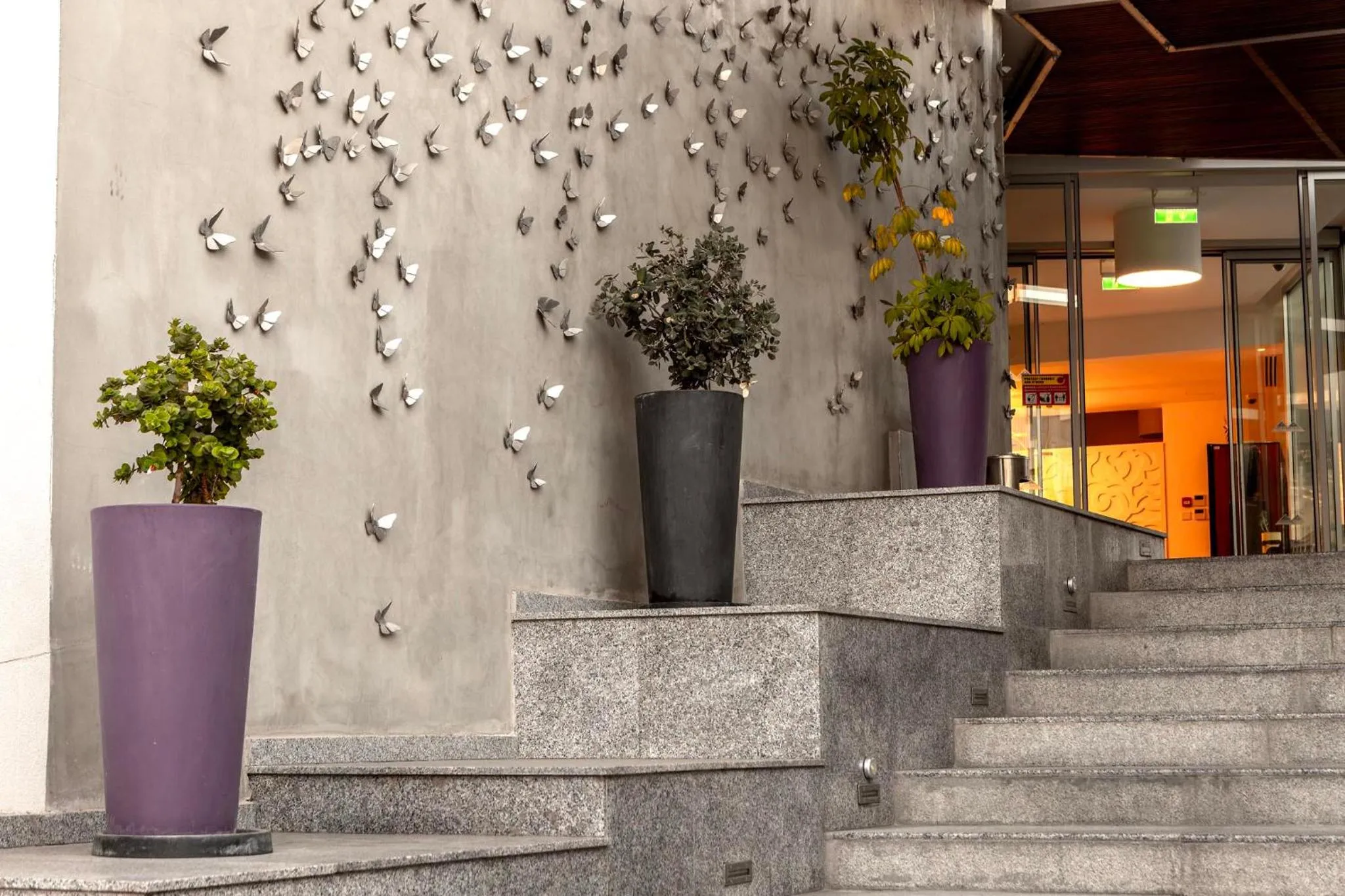 Facade/entrance in Park Beach Hotel