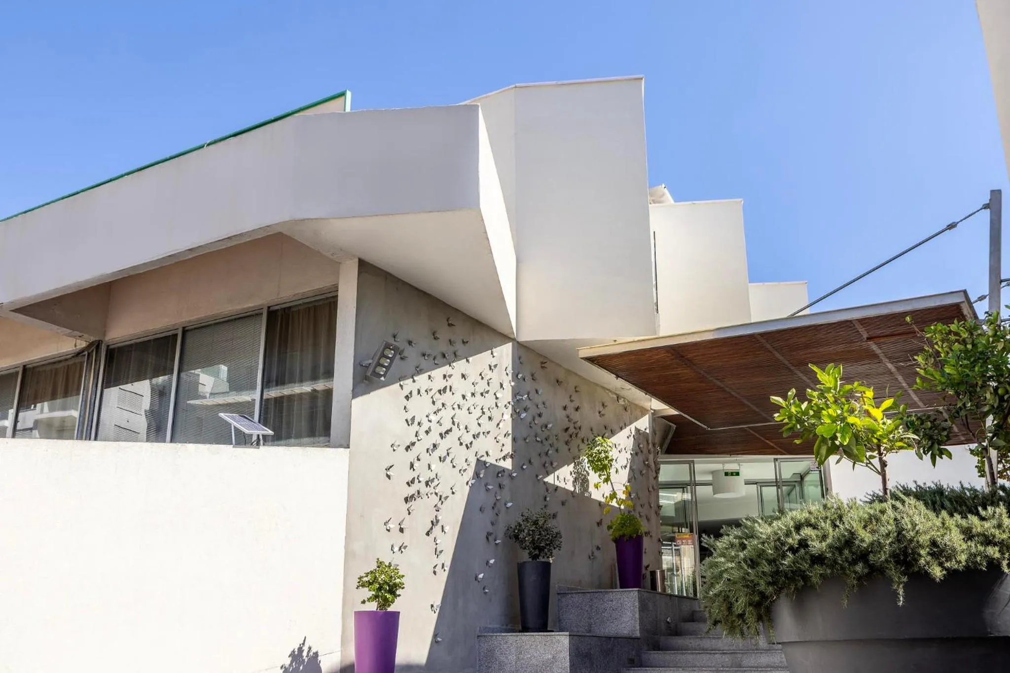 Facade/entrance in Park Beach Hotel