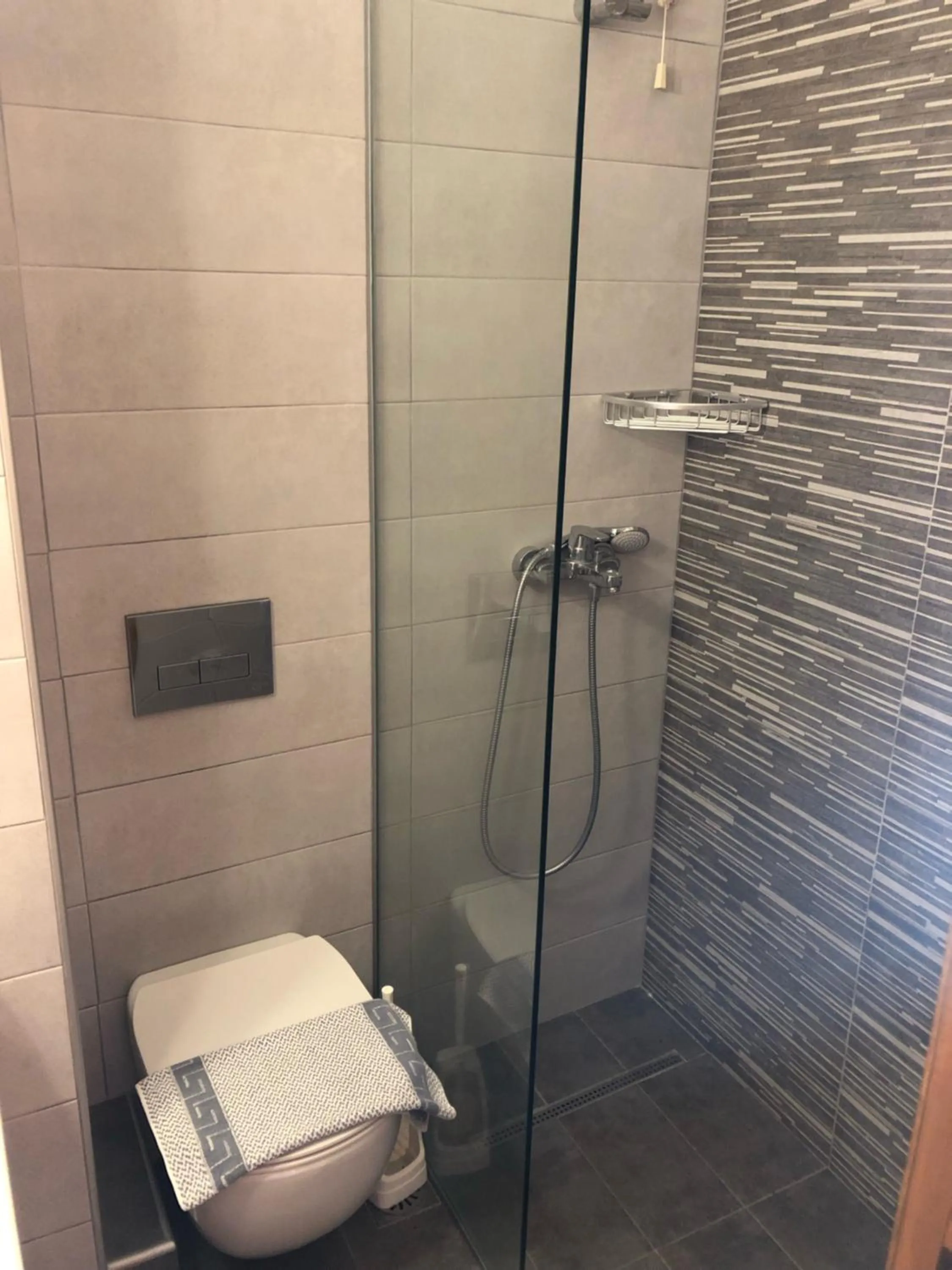 Shower in Babis Hotel