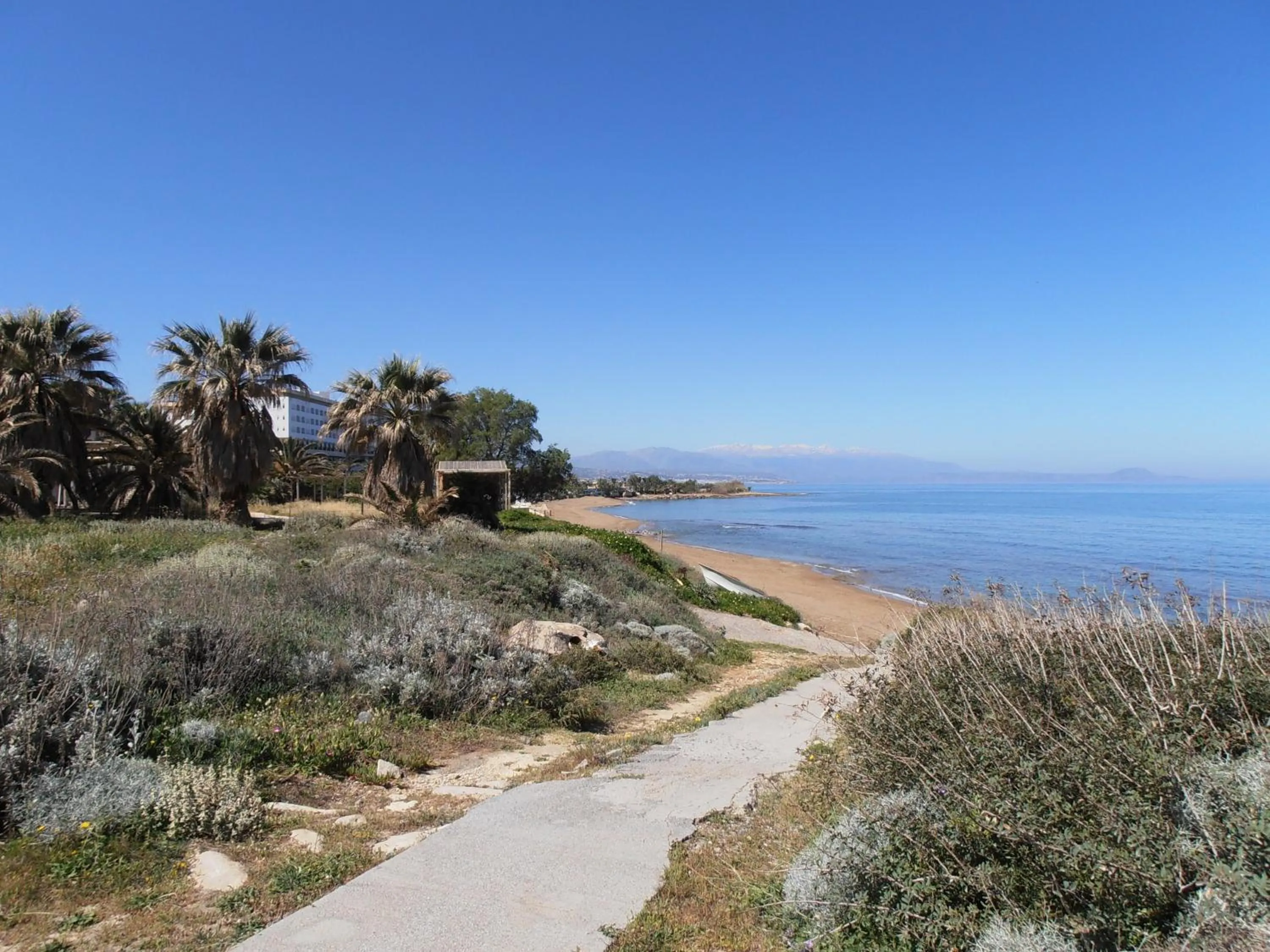 Beach in Babis Hotel