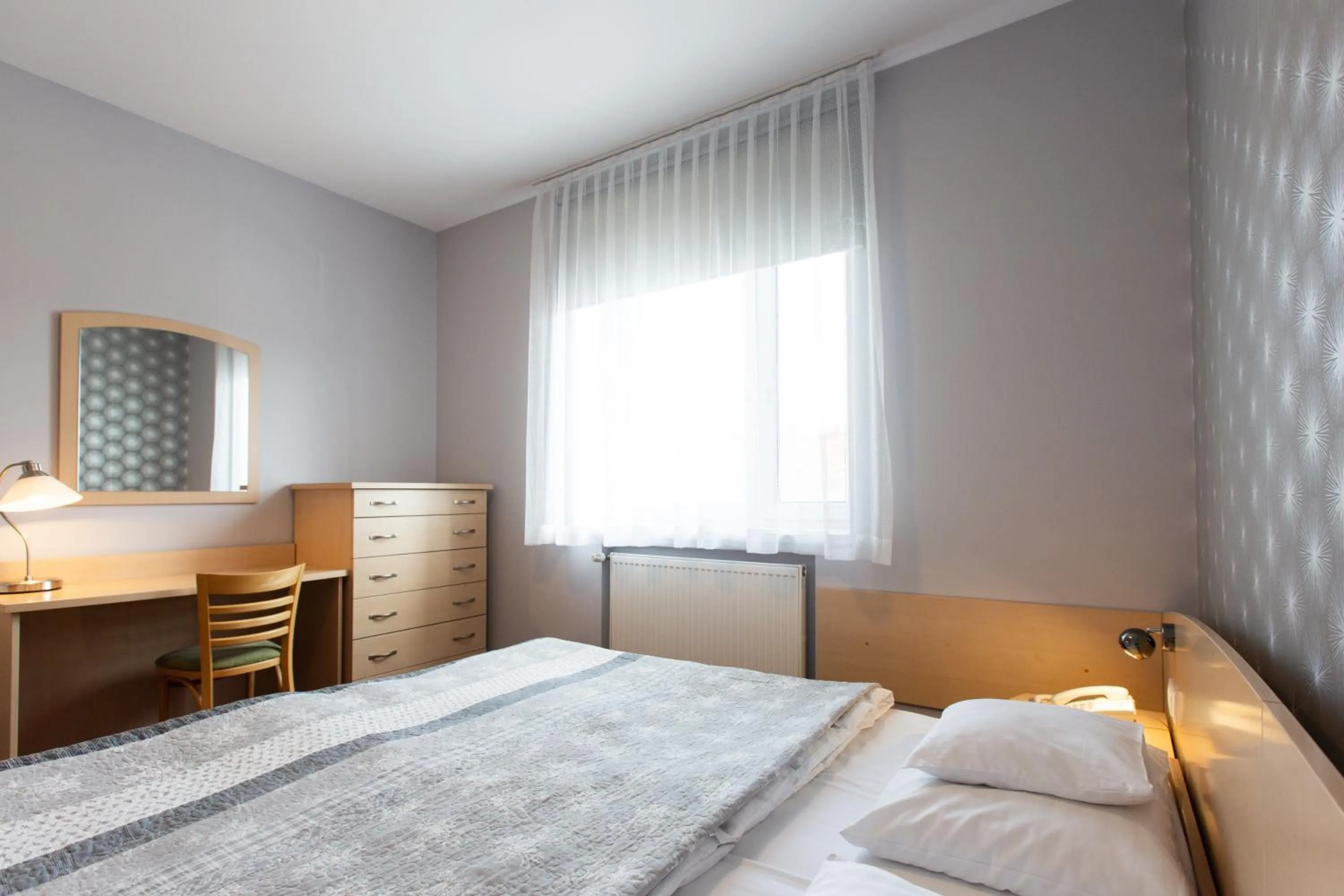 Bed in HOTEL ŁABĘDY i Hostel Łabędy