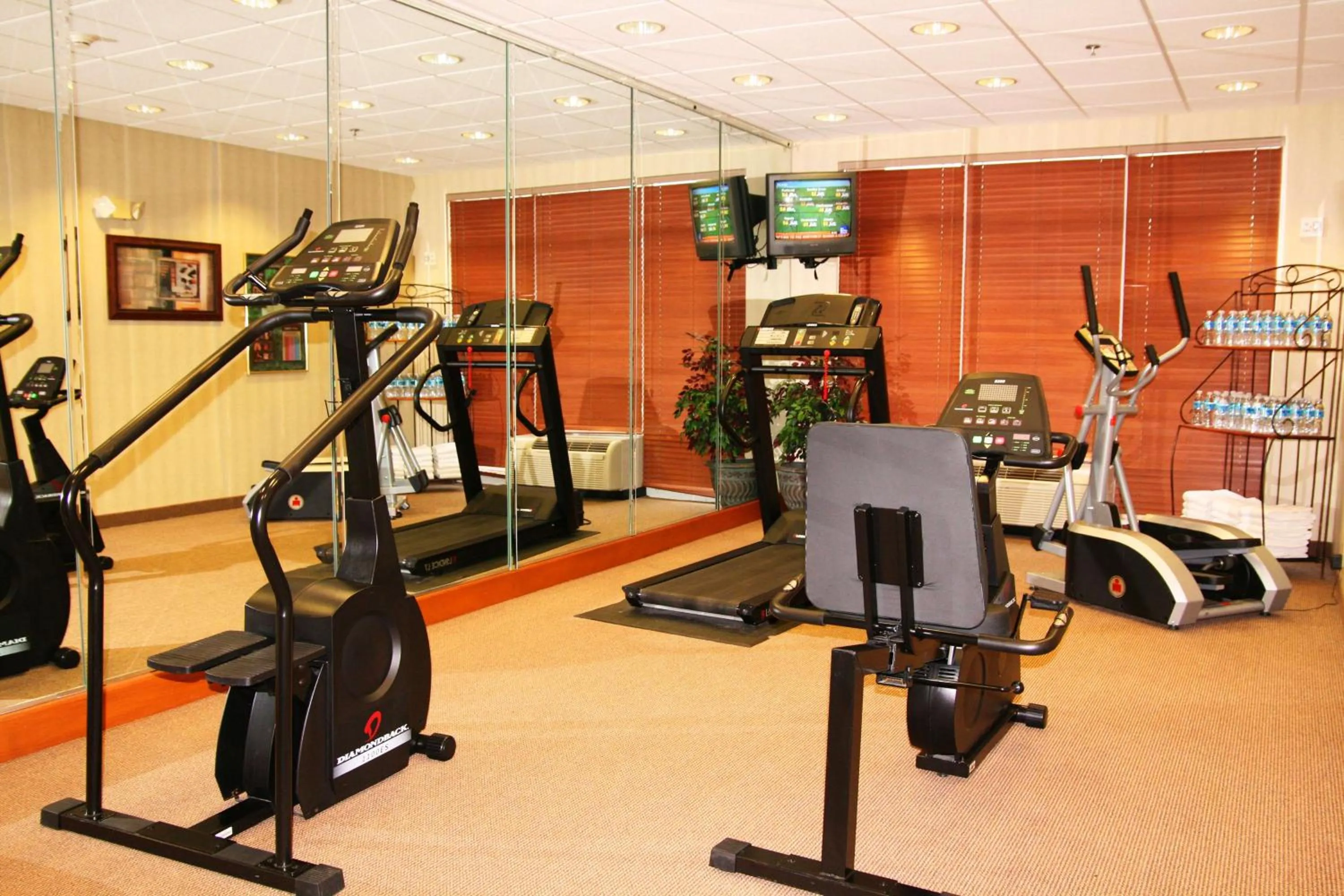 Fitness centre/facilities in Hampton Inn Guntersville