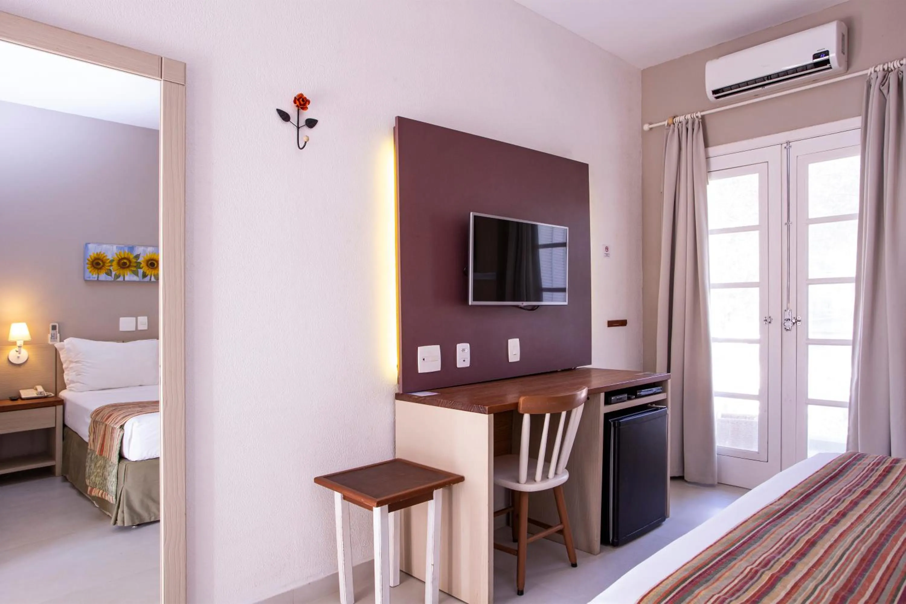 Photo of the whole room, Bed in Ciribaí Praia Hotel