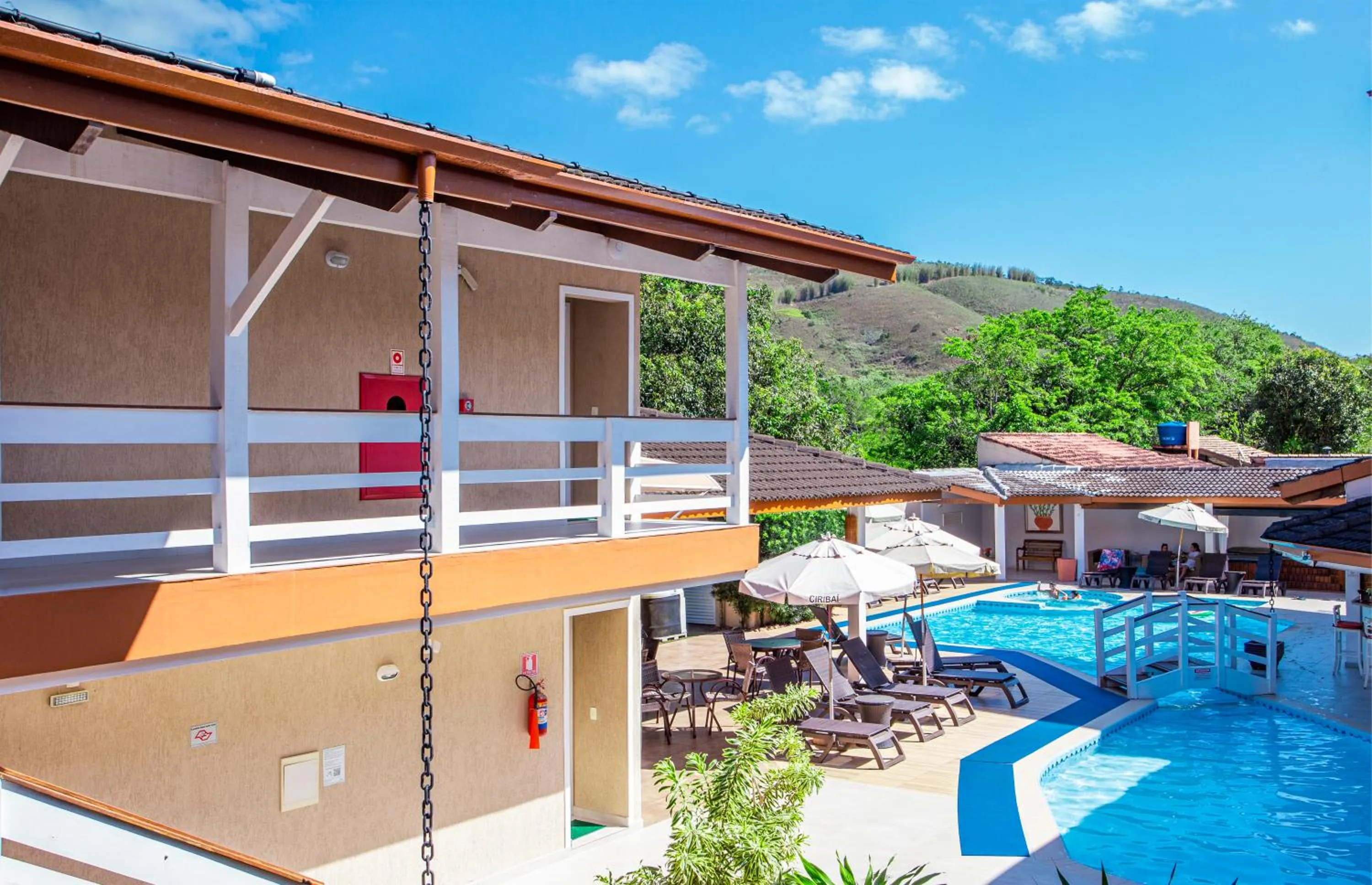 Swimming pool in Ciribaí Praia Hotel