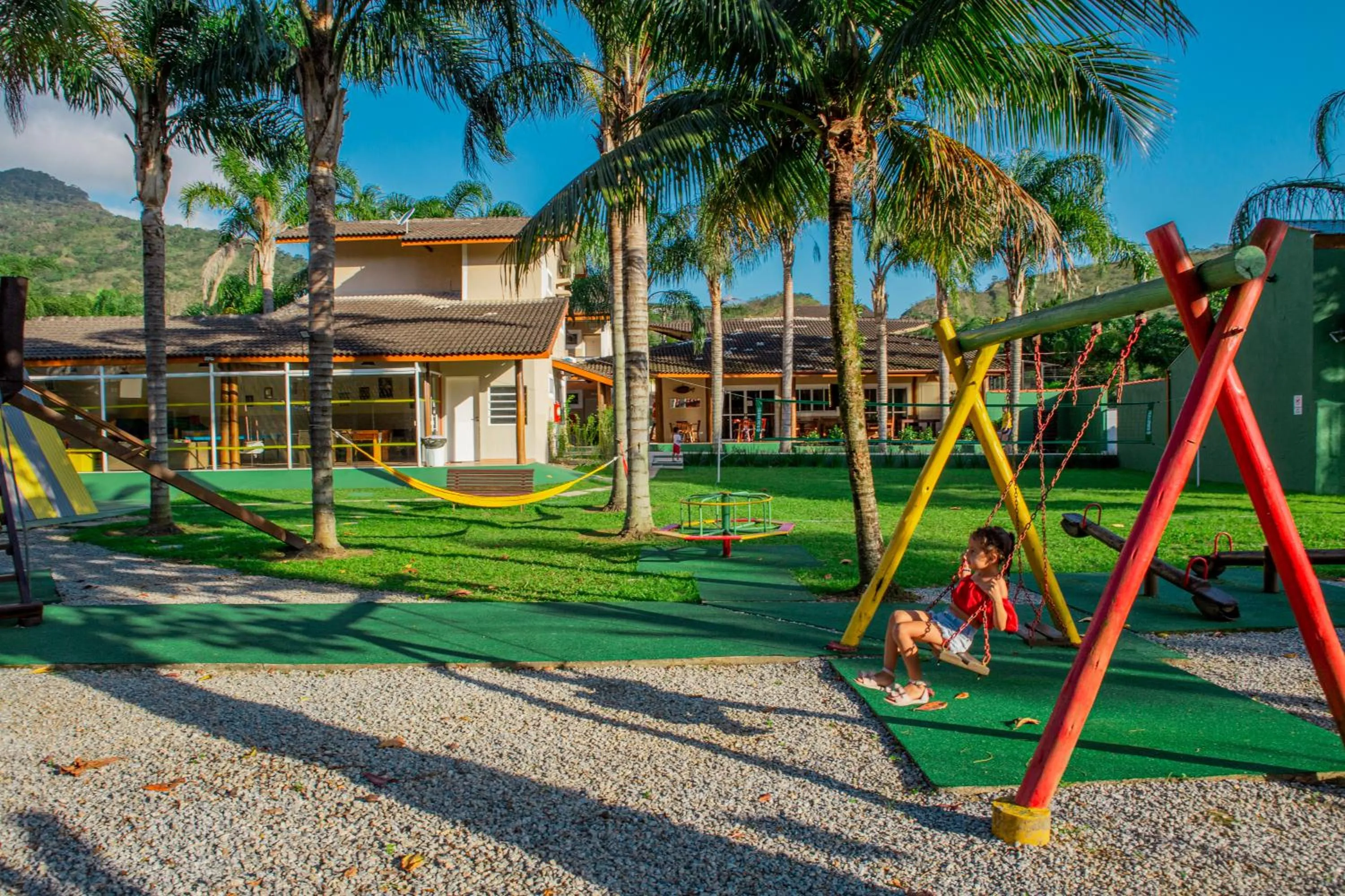 Children play ground in Ciribaí Praia Hotel