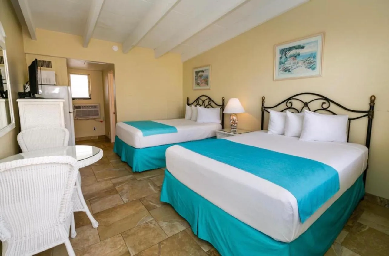 Bed in Aztec Motel Wildwood Crest Beach