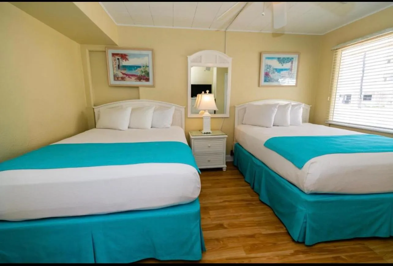 Bed in Aztec Motel Wildwood Crest Beach