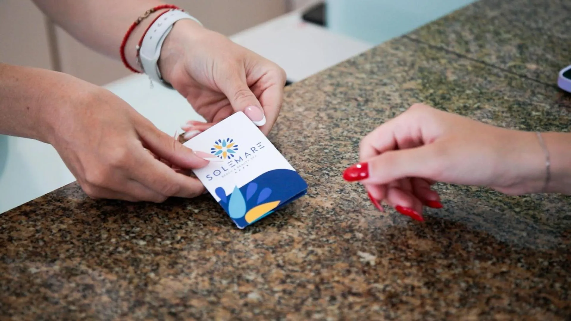 Lobby or reception in Hotel Solemare Beach & Beauty SPA