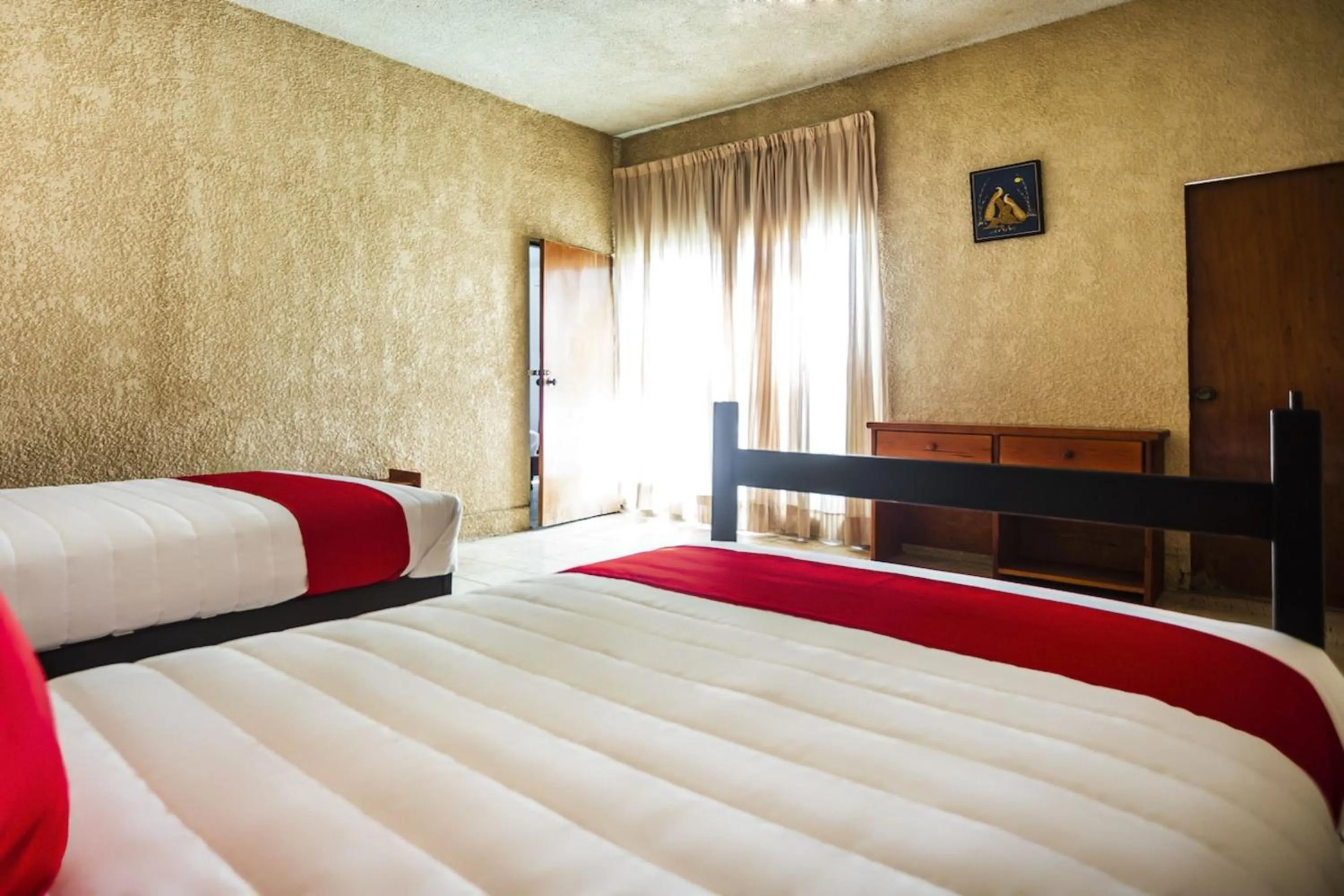 Bedroom, Bed in OYO Hotel Oasis, Matehuala