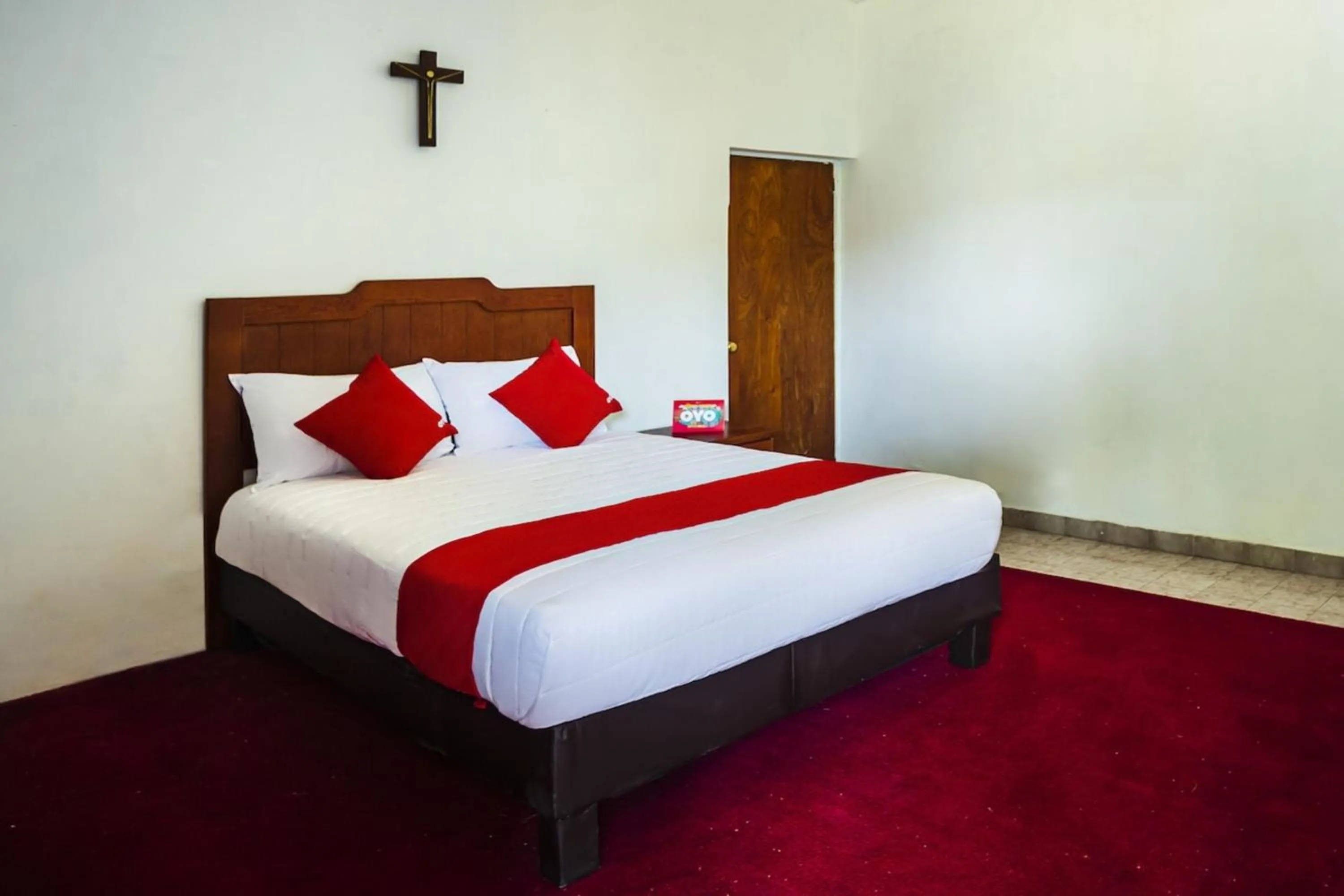 Bedroom, Bed in OYO Hotel Oasis, Matehuala