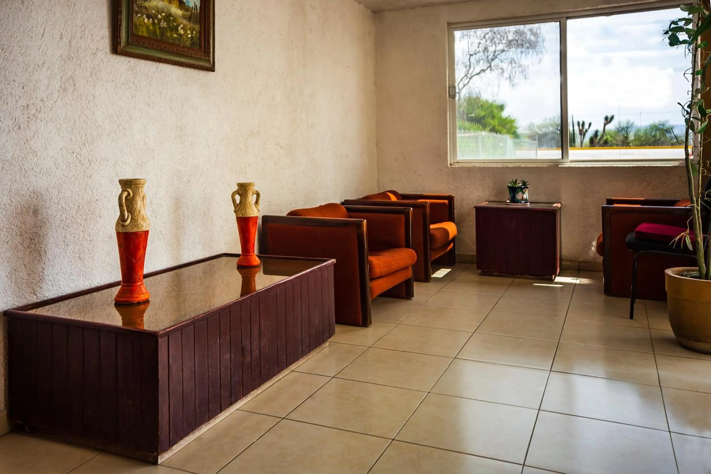 Lobby or reception in OYO Hotel Oasis, Matehuala